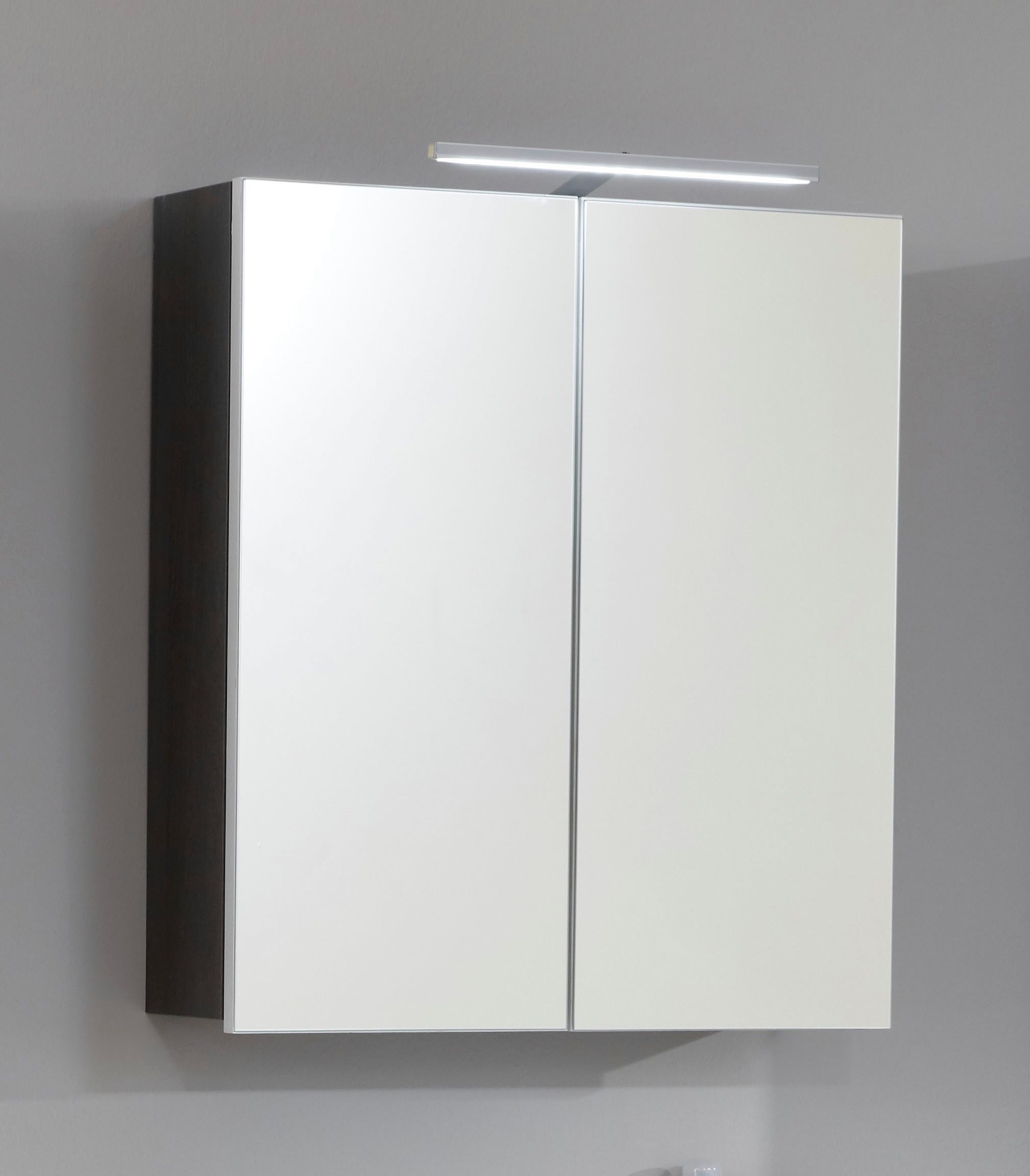welltime Spiegelschrank Sovana Badschrank wahlweise mit oder ohne Beleuchtung - (B/T/H) 60/18/67 cm