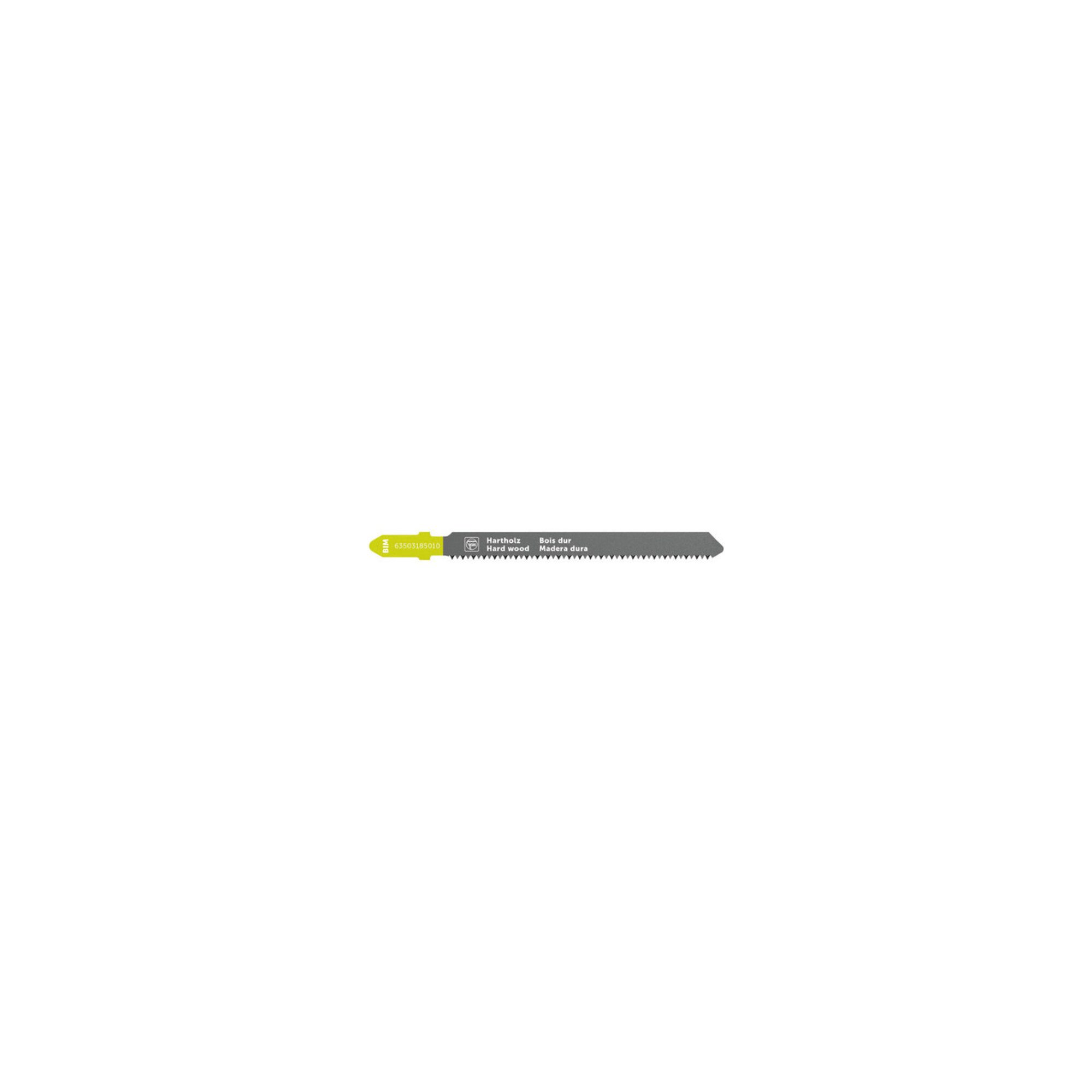 Fein Stichsäge Fein Stichsägeblatt für Hartholz, BIM 75 T1.5 HW SC, VE 5 St 5 Stk