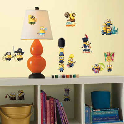 RoomMates Wandsticker Minions