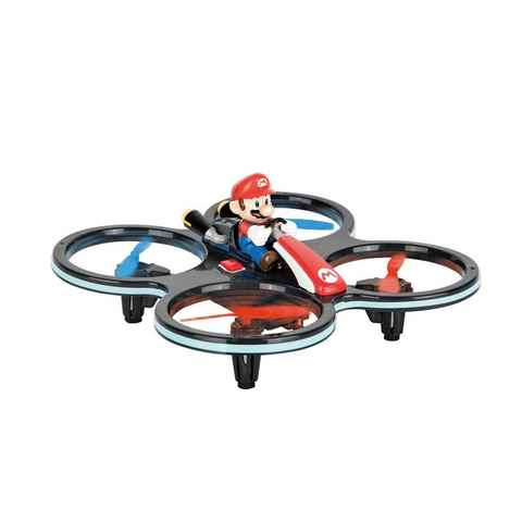 Carrera® Spielzeug-Hubschrauber 2,4GHz Mini Mario-Copter RC-DROHNE Ready to run 16,5cm Mario Kart, (Set)