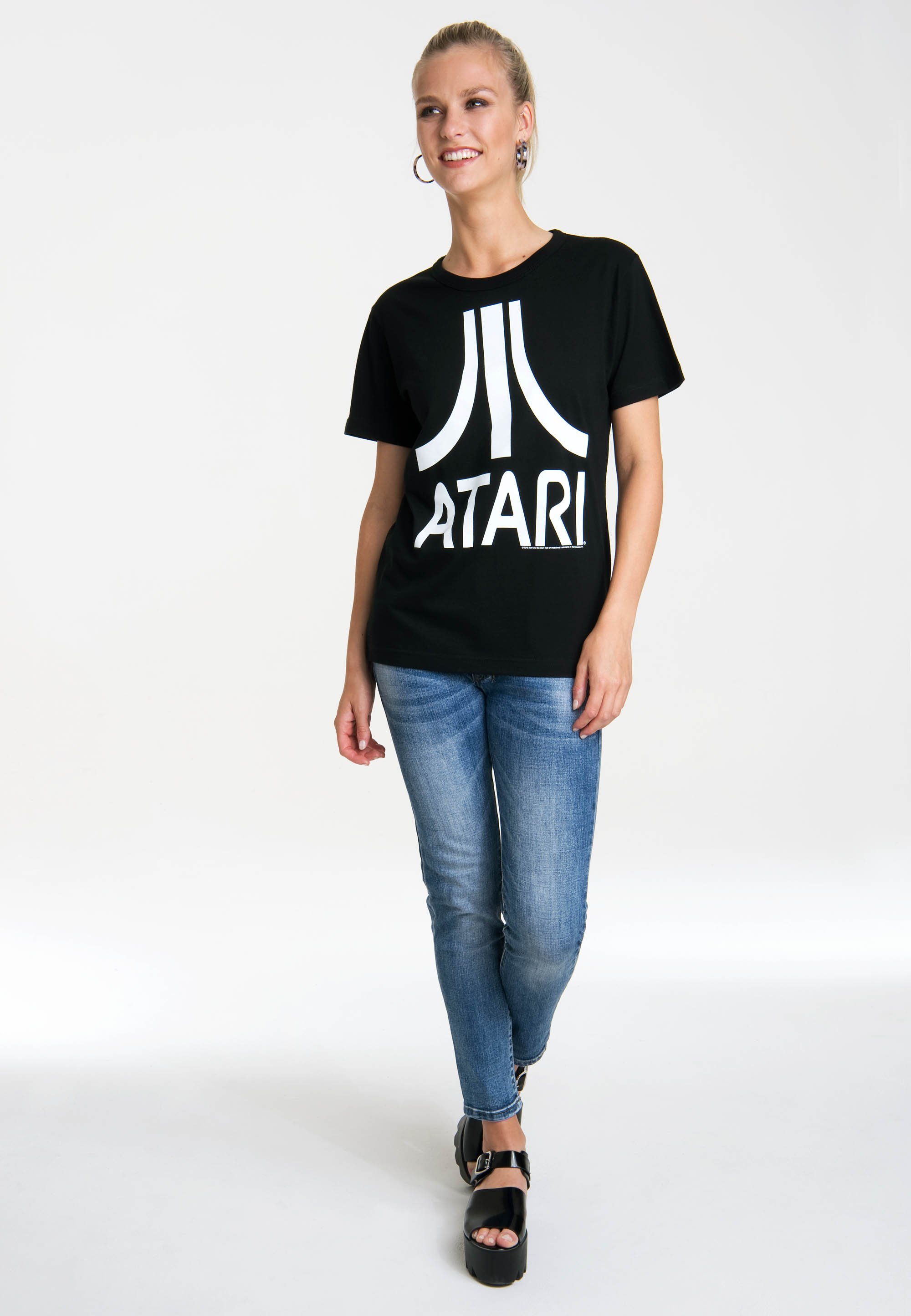 LOGOSHIRT T-Shirt Atari – Logo mit lizenziertem Originaldesign
