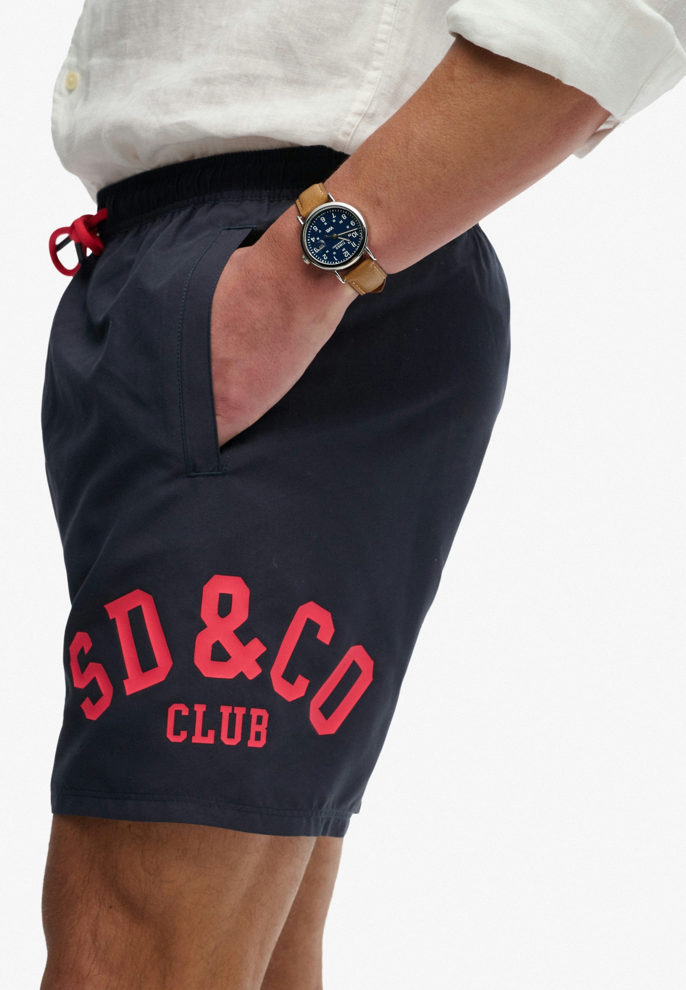 Superdry Badeshorts PRINTED LOGO 16 SWIM SHORT