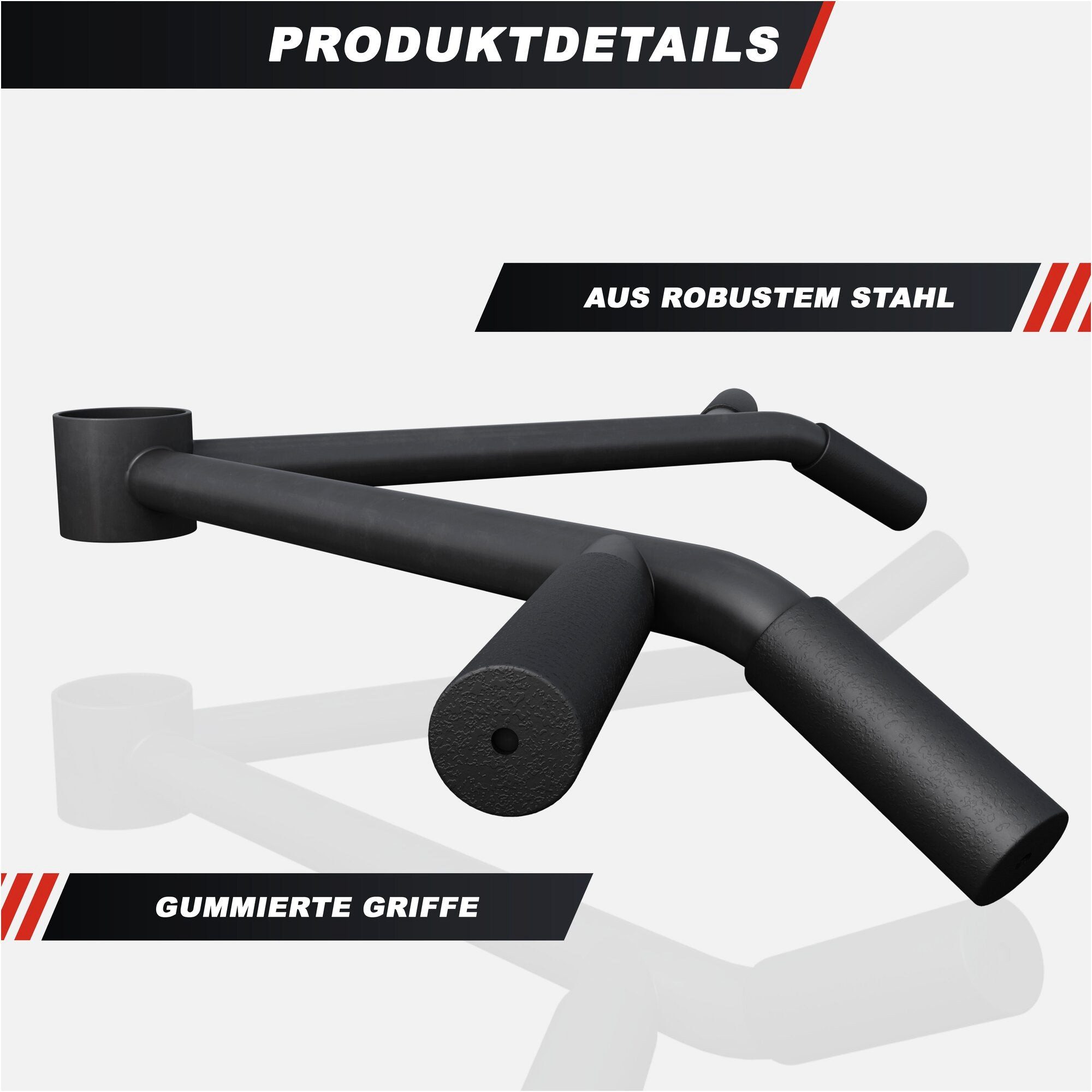 GORILLA SPORTS Zughilfe T-Bar Row Rudergriff (1-tlg)