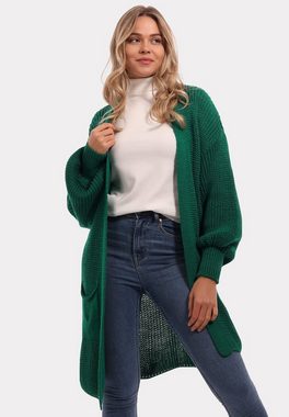 YC Fashion & Style Strickjacke "Herbstlicher Damen-Cardigan – Gemütlicher Strickjacke mit Taschen" Boho