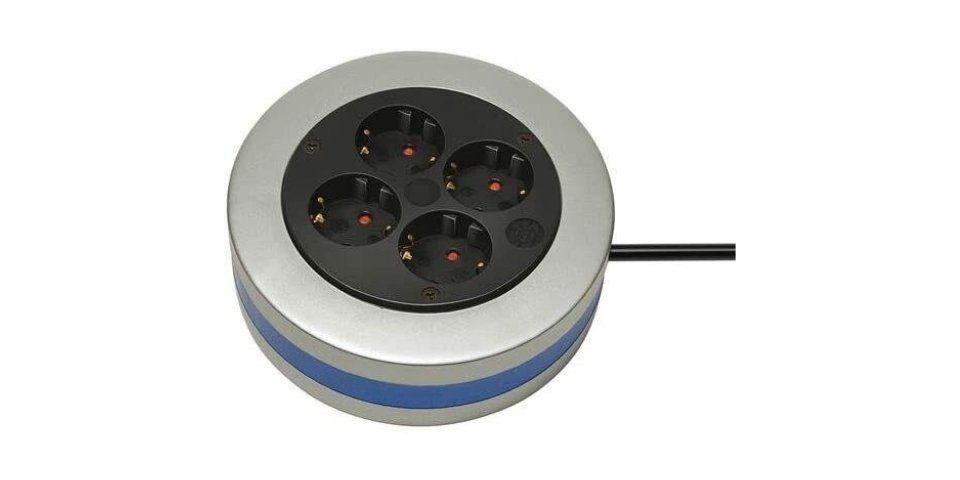 Brennstuhl Brennenstuhl-4 Fach-Mehrfachsteckdose-1.5m Steckdosenleiste 4-fach (Ein- / Ausschalter), 1.5m Steckdosenleiste Stecker