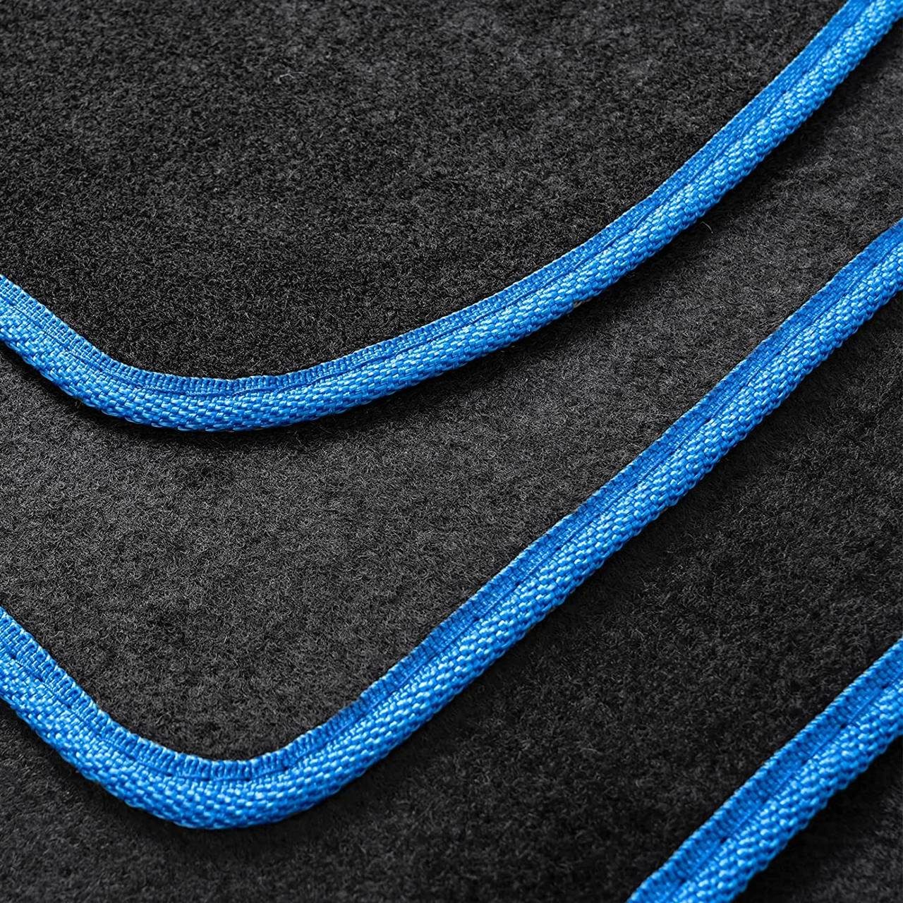 Woltu Auto-Fußmatten (4 St), mit 4 Matten Autoteppich Wasser rutschfeste