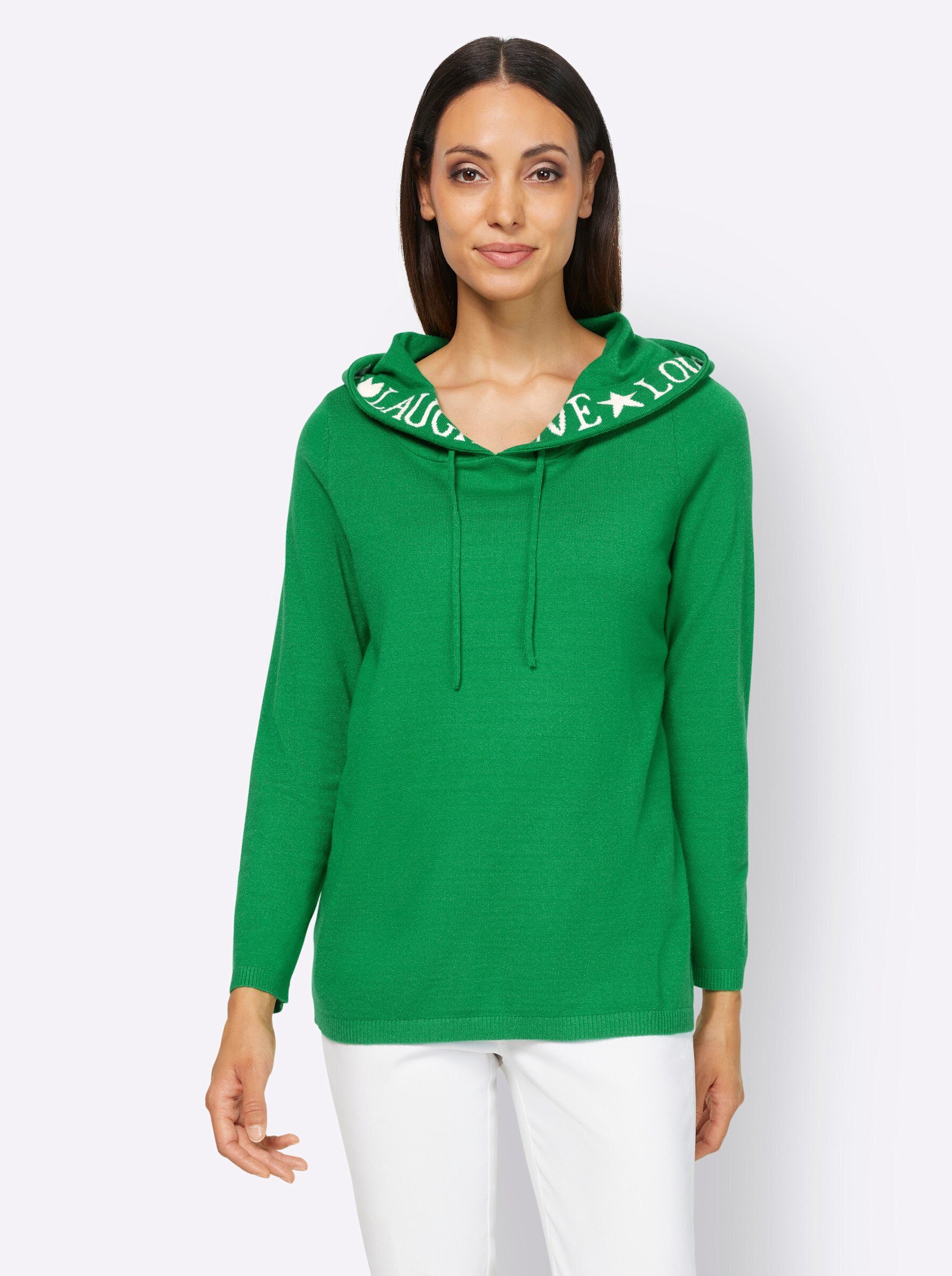 heine Strickpullover Kapuzenpullover günstig online kaufen