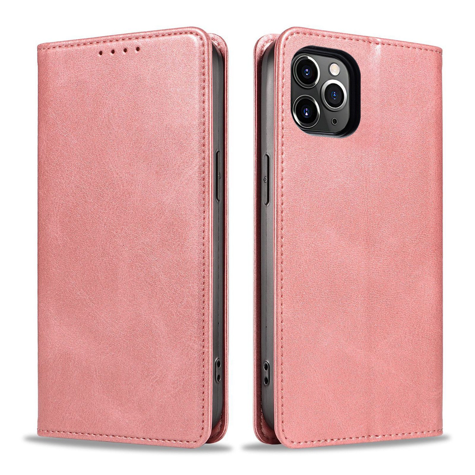 Tec-Expert Handyhülle Tasche Hülle für Apple iPhone 11 Pro 5.8 Zoll, 5.8", Cover Klapphülle Case mit Kartenfach Fliphülle aufstellbar