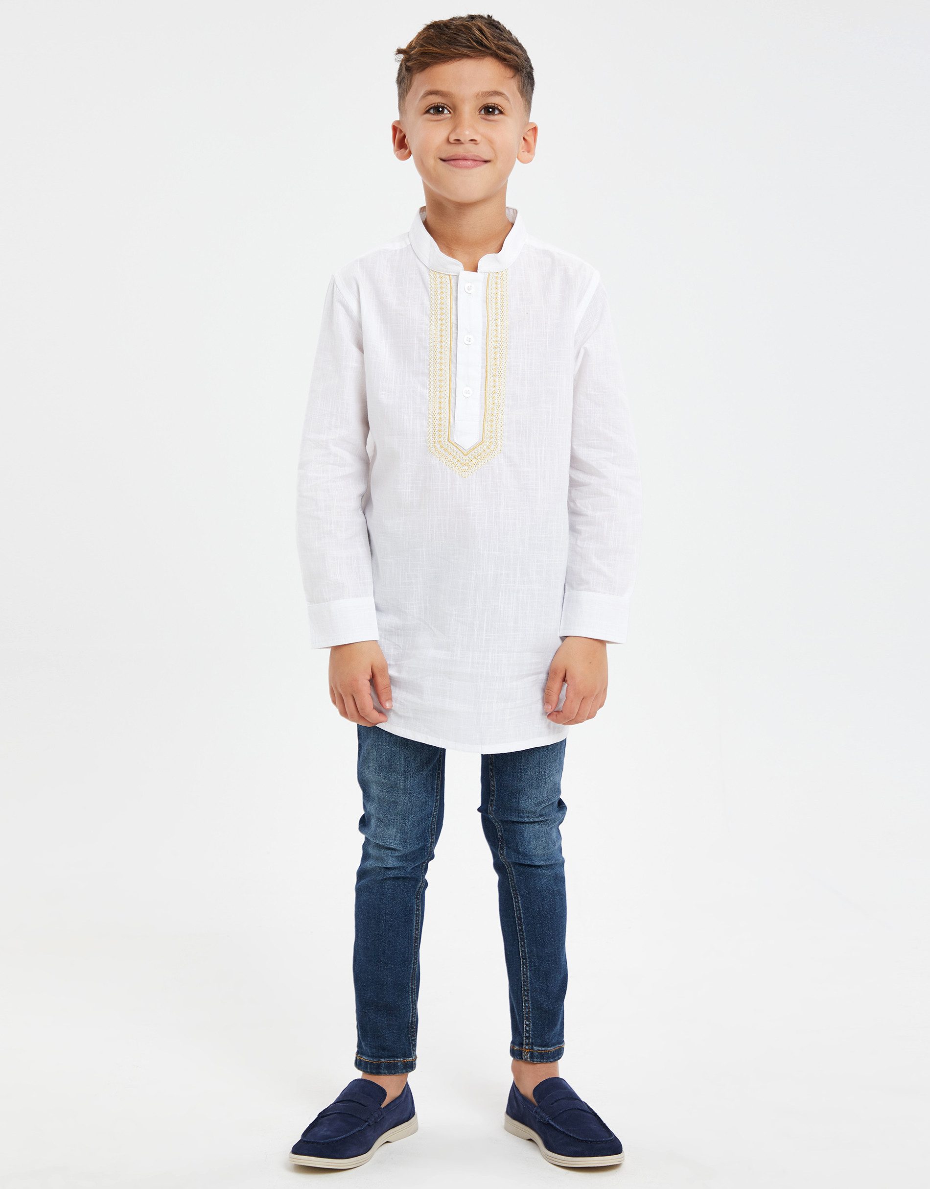 Langarmhemd TBB Woven Eid Braden