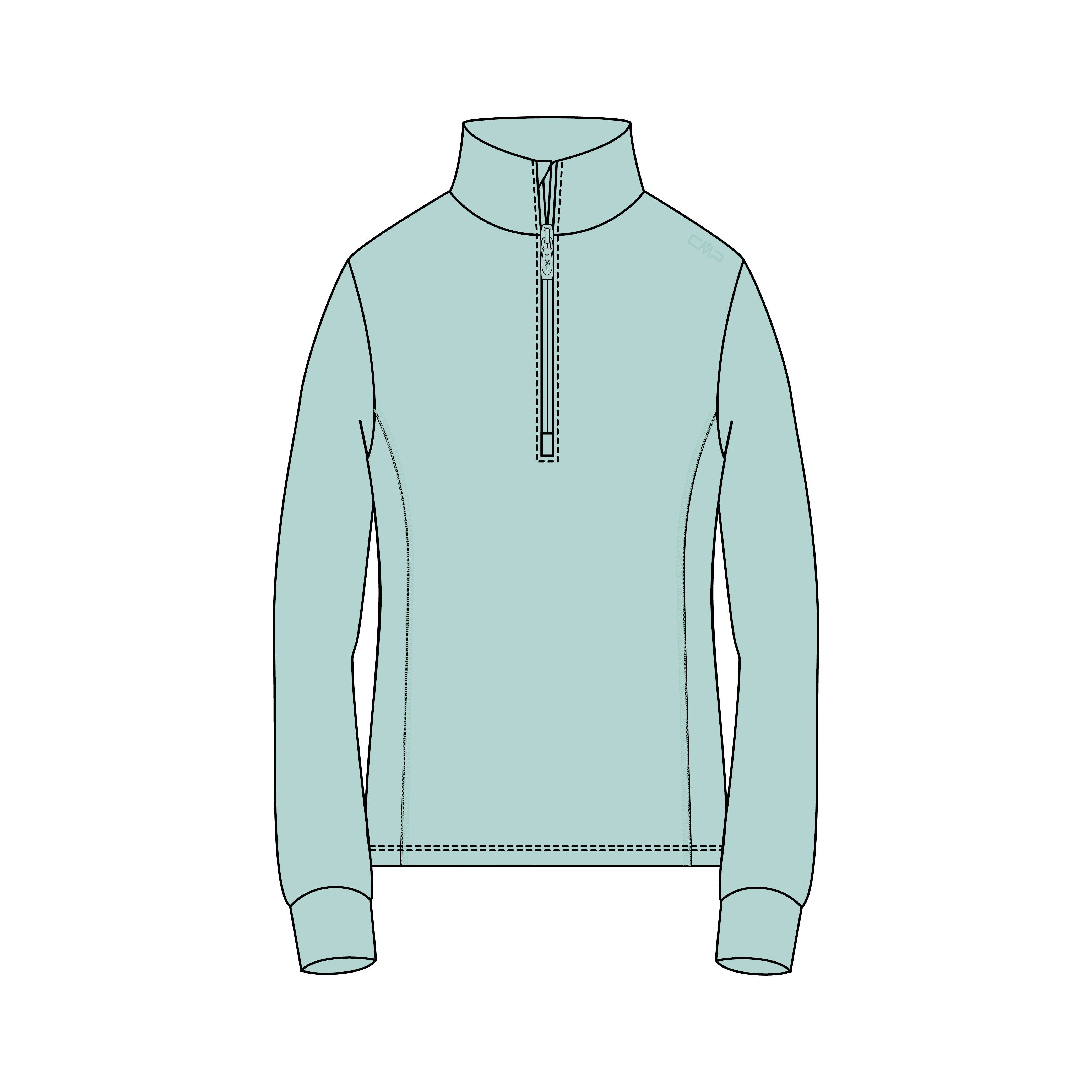 CMP Fleecepullover CMP Damen Fleece Pullover Woman Fleece Sweat 3G27836 günstig online kaufen