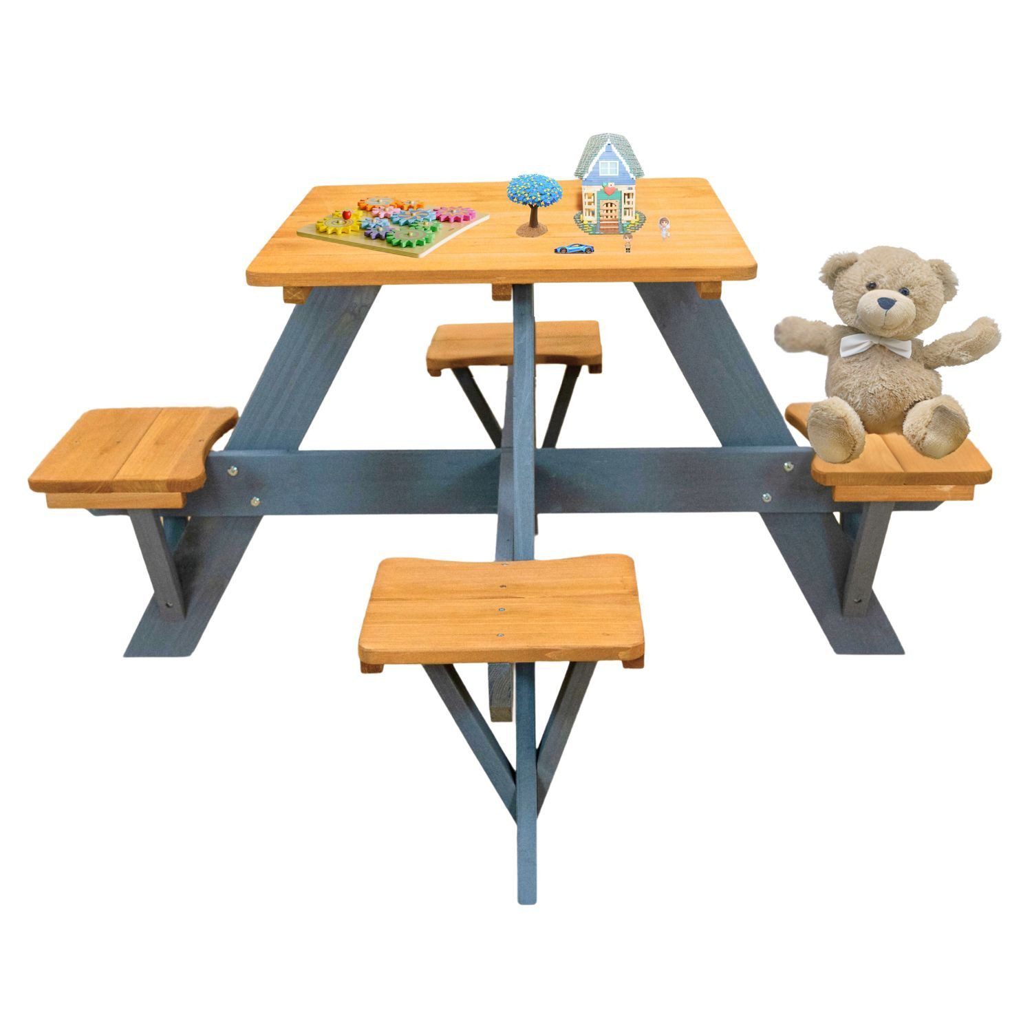 Coemo Garten-Kindersitzgruppe ROMY, (Set, 1-tlg), Braun günstig online kaufen