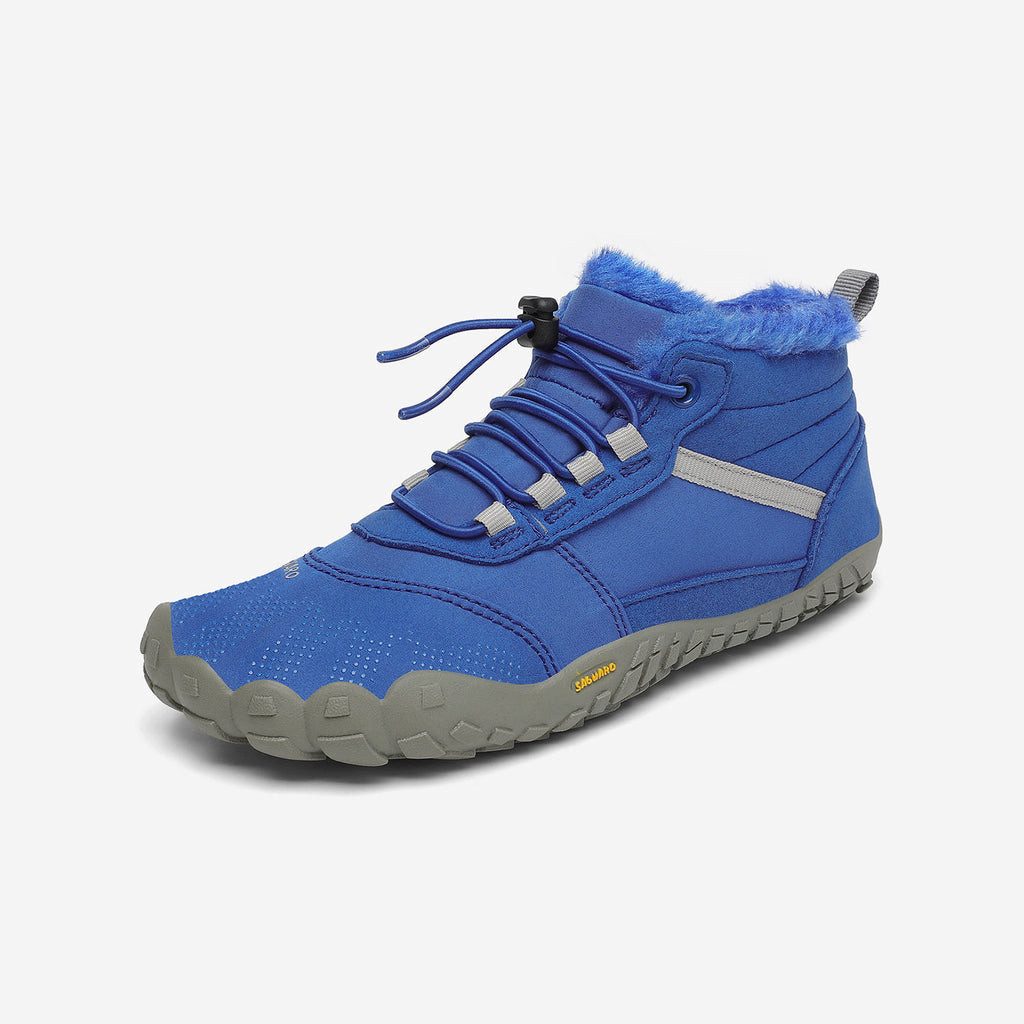 UE Stock Saguaro Kinder rutschfeste Barfußschuh Winterschuhe Gr. 34 Blau Barfußschuh für eine gesunde Fußentwicklung