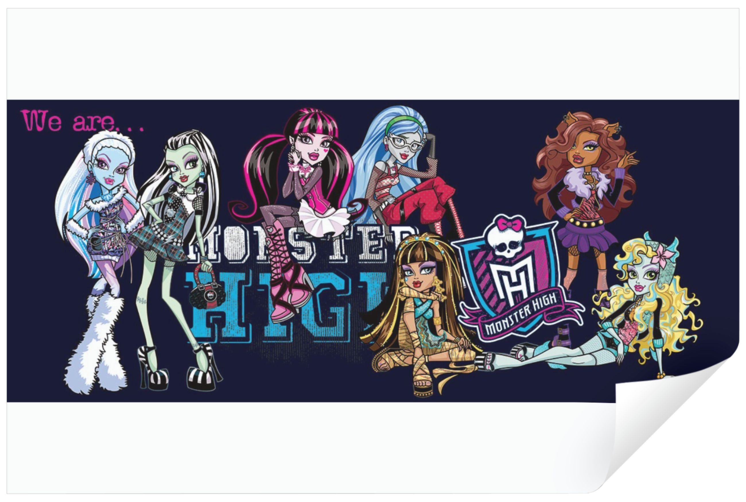 Wallarena Fototapete Kinderzimmer Mädchen Monster High günstig online kaufen