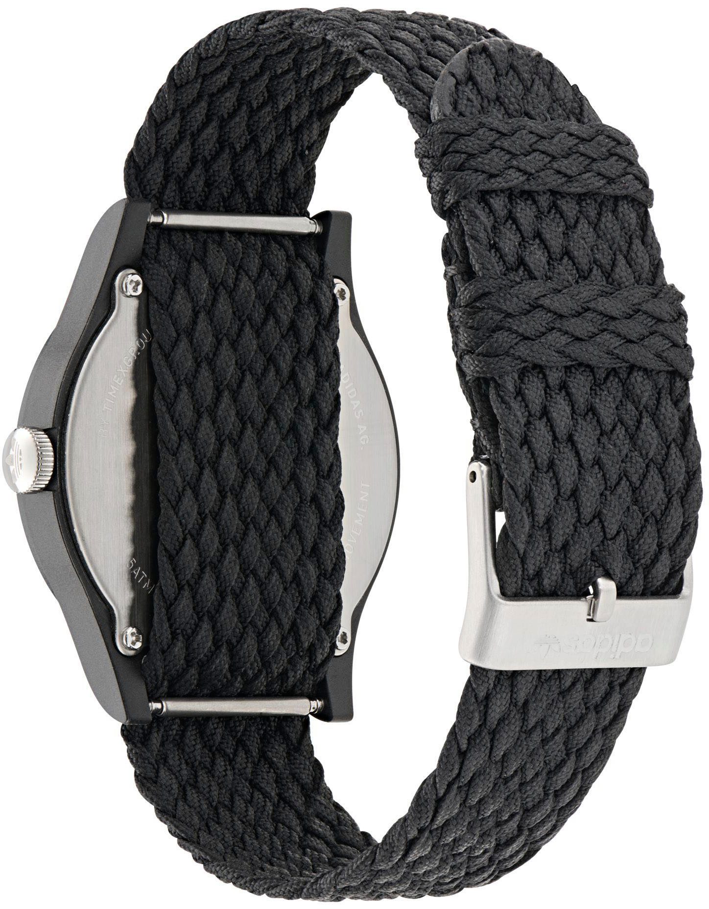 adidas Originals Quarzuhr GAME ONE AOSY250242I, Armbanduhr, Herrenuhr, Damenuhr,Nylonarmband,wasserabweisend bis 5 bar