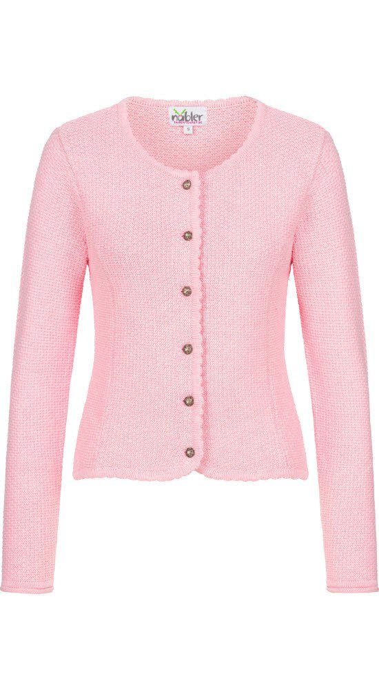 Nübler Trachtenstrickjacke Strickjacke Langarm Yvonne in günstig online kaufen