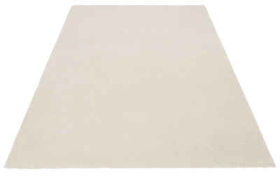 Teppich Tore, Home affaire, rechteckig, Höhe: 10 mm, Kurzflor, Frisee-Teppich, besonders dichte Qualität, flach, einfarbig