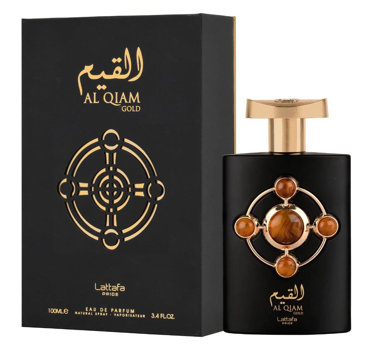 Lattafa Eau de Parfum Pride Al Qiam Gold, Glasflakon, Parfüm EDP, Unisex Duft