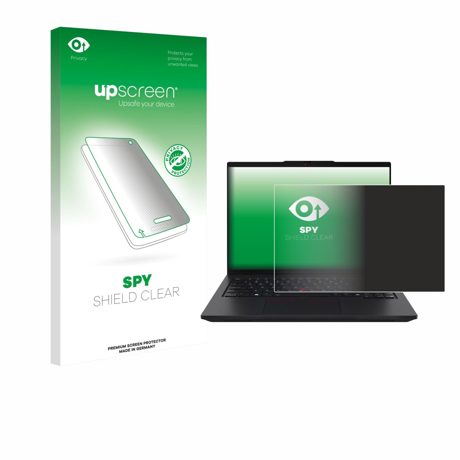 upscreen Displayschutzfolie Sichtschutzfolie für Lenovo ThinkPad L14 Gen 6, Anti-Spy Privacy Sichtschutz Blickschutzfolie Blaulicht-Schutz