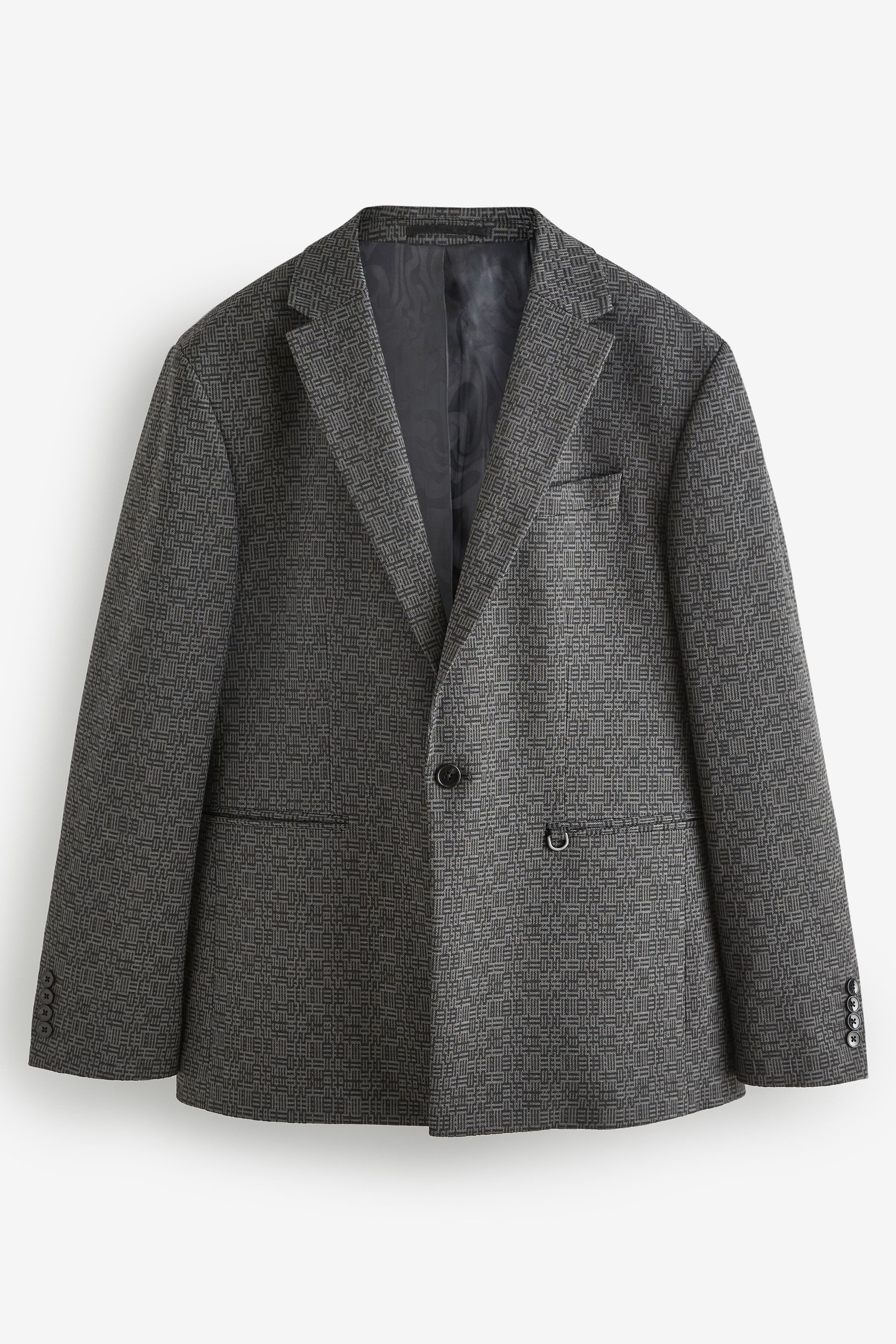 Next Baukastensakko EDIT Relaxed Fit kariertes günstig online kaufen
