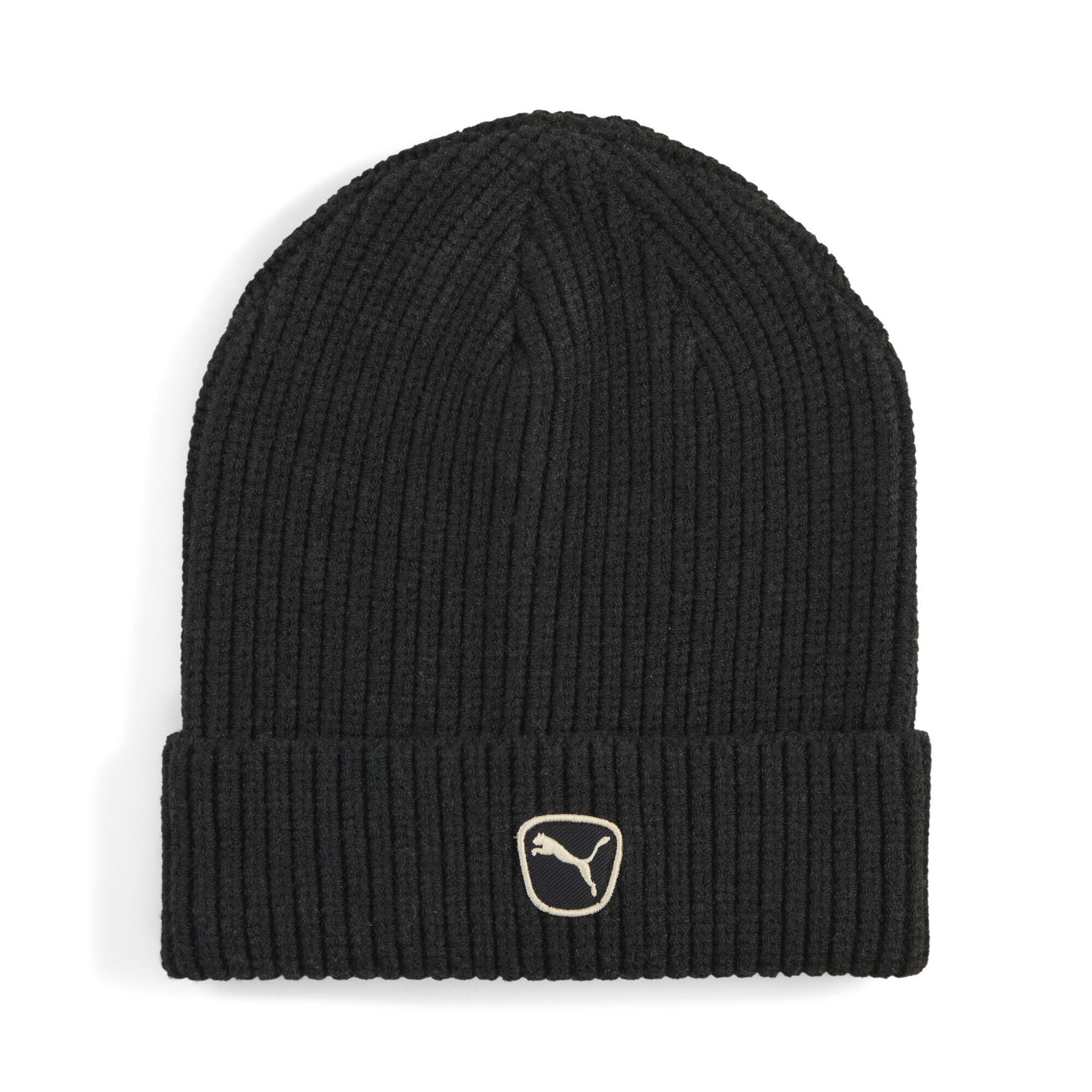 PUMA Beanie PUMA Cat Patch Beanie mit mittelhoher Krone Erwachsene
