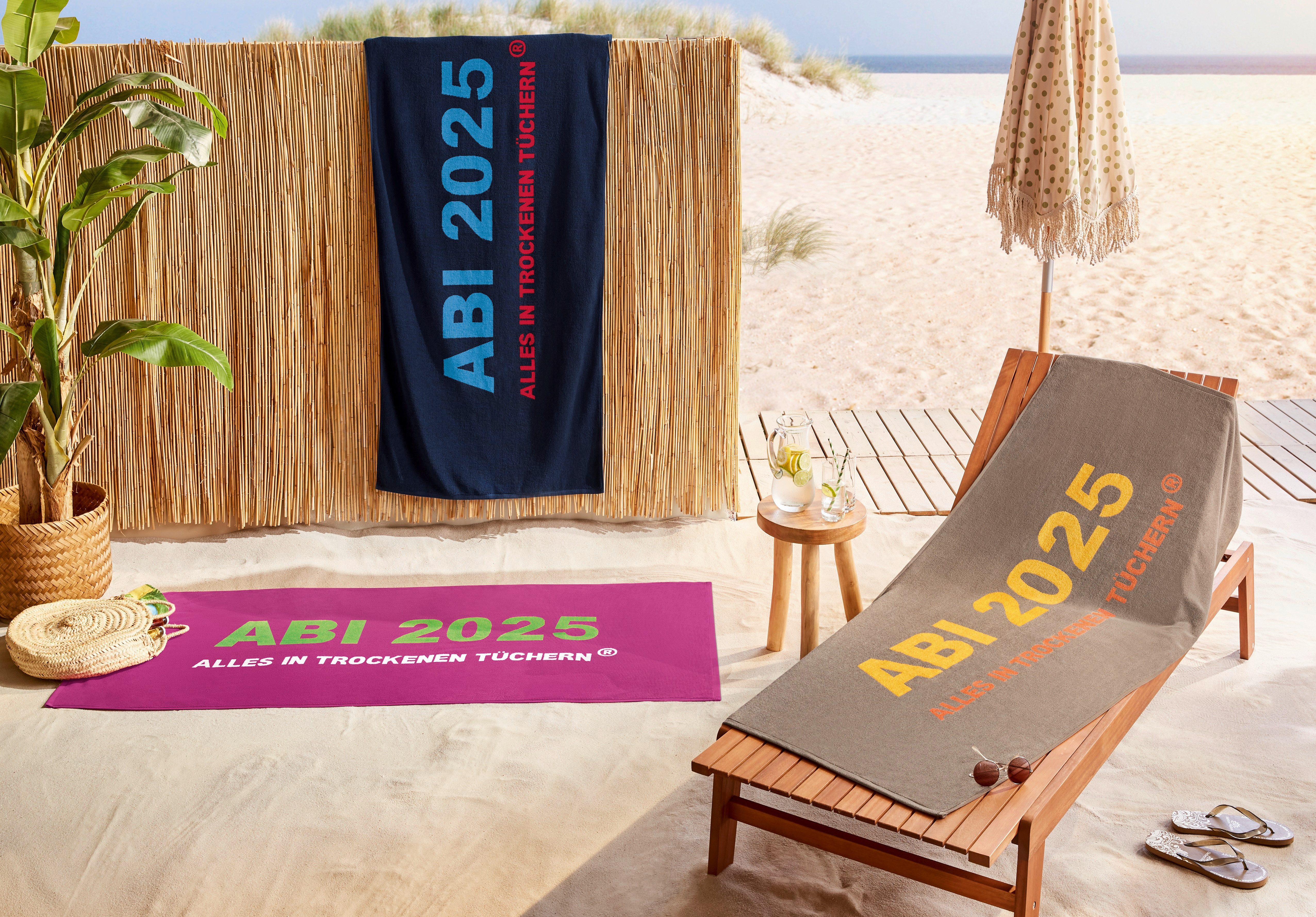 Egeria Strandtuch ABI 2025, Frottier (1-St), günstig online kaufen