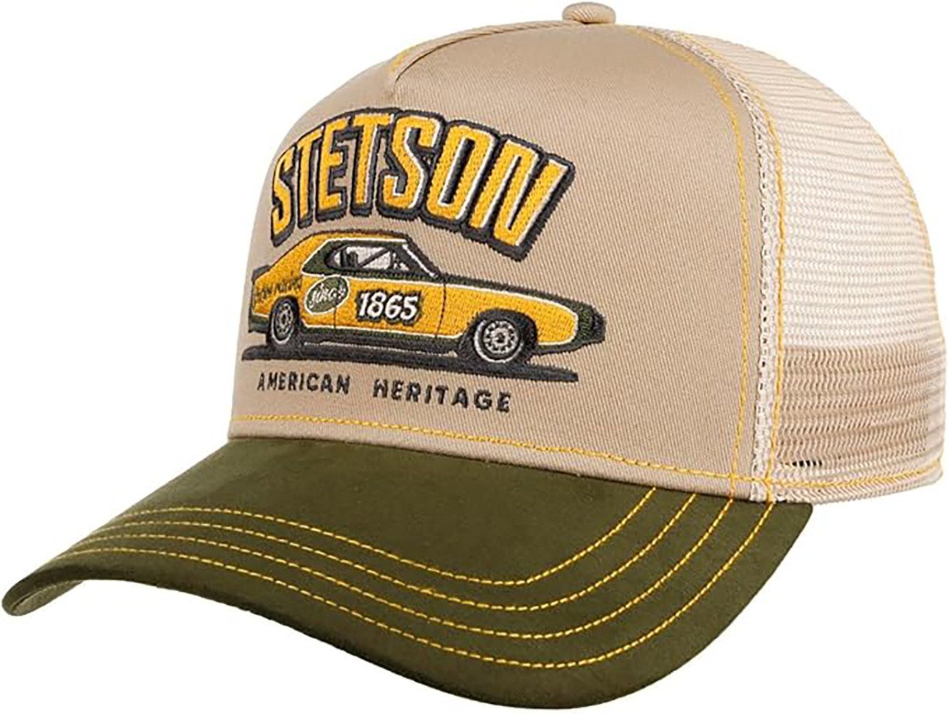 Stetson Trucker Cap Muscle Car Heritage