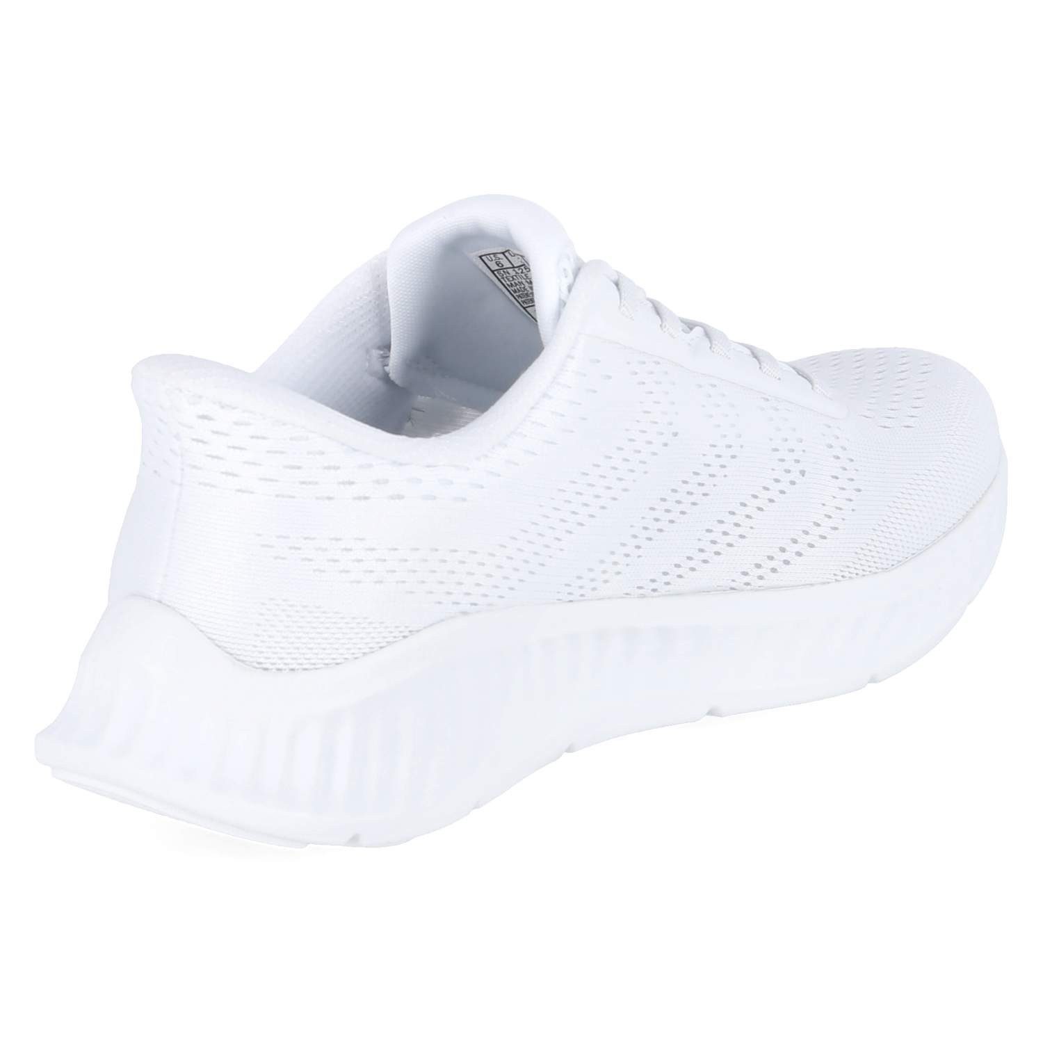 Skechers Skechers Slip On Sneaker 125643 WHT Damen Textil white Schnürschuh – Bild 4 von 5