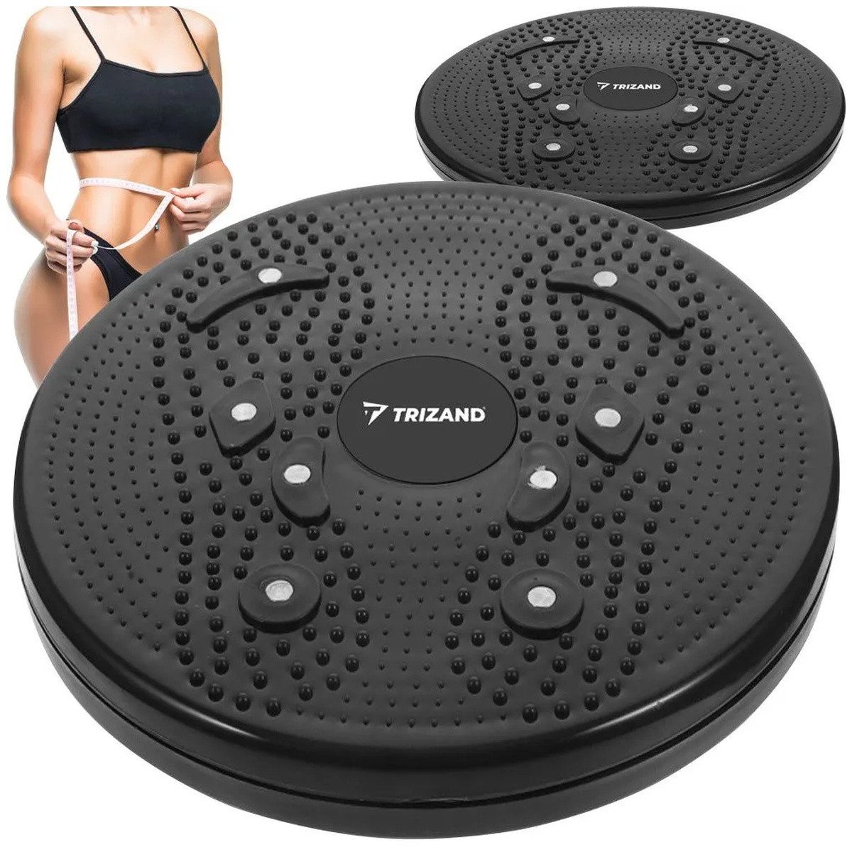 Wisam Mini-Heimtrainer Twister Trizand 22186 Drehscheiben-Trainingsgerät