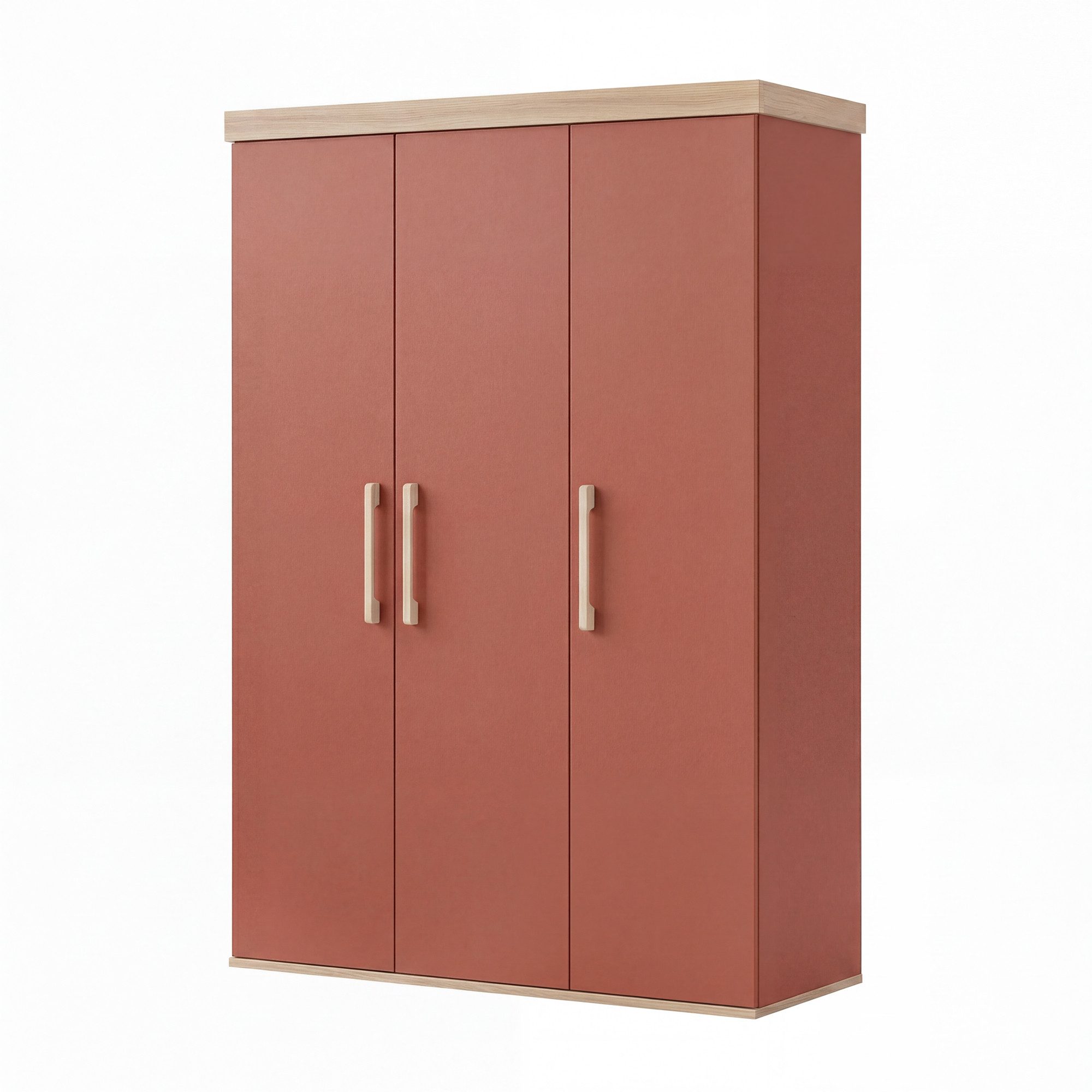 roba® Kleiderschrank Jimmy - aus Holz- 3 Türen mit Soft Close - Kinderkleiderschrank Made in Europe - Blauer Engel - Modernes Skandi Design