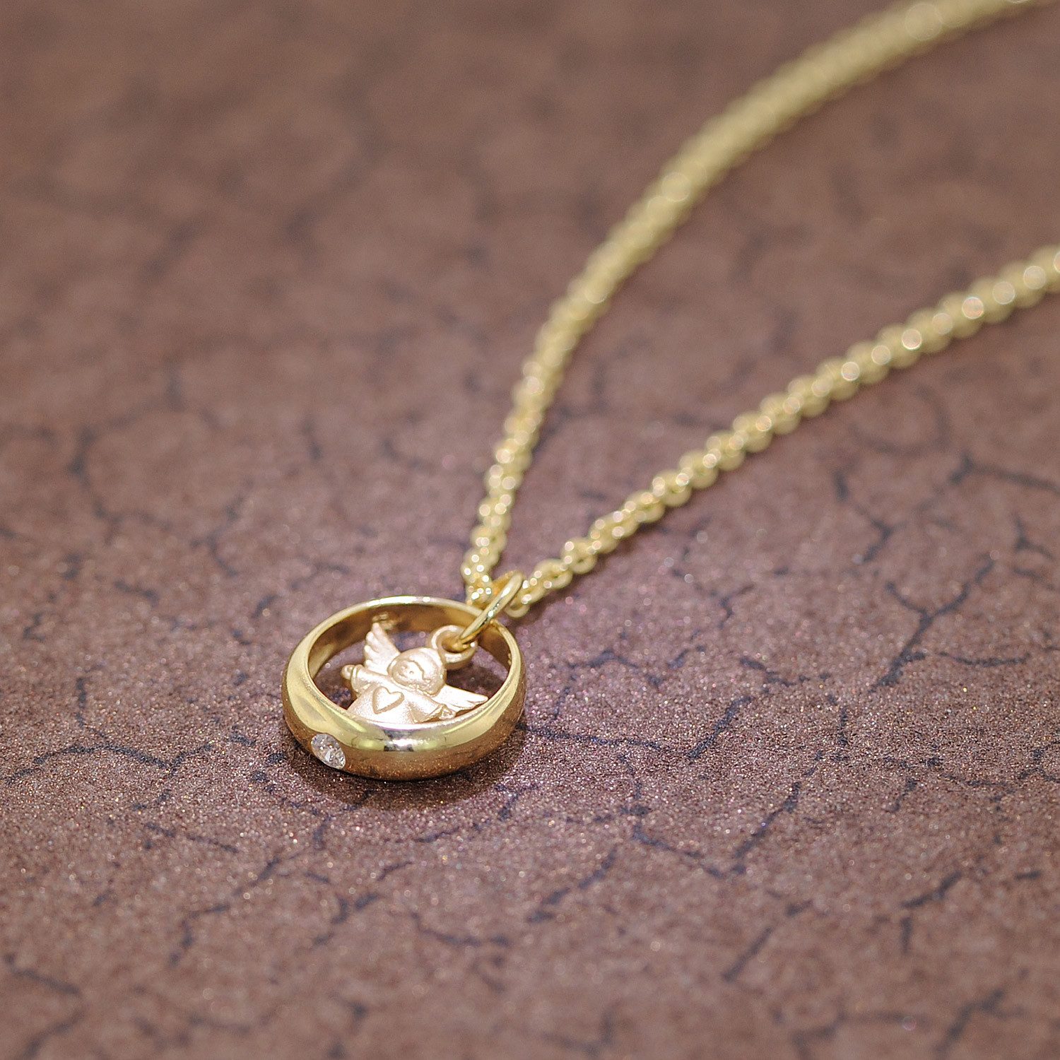 trendor Kette mit Anhänger Taufkette 925 günstig online kaufen