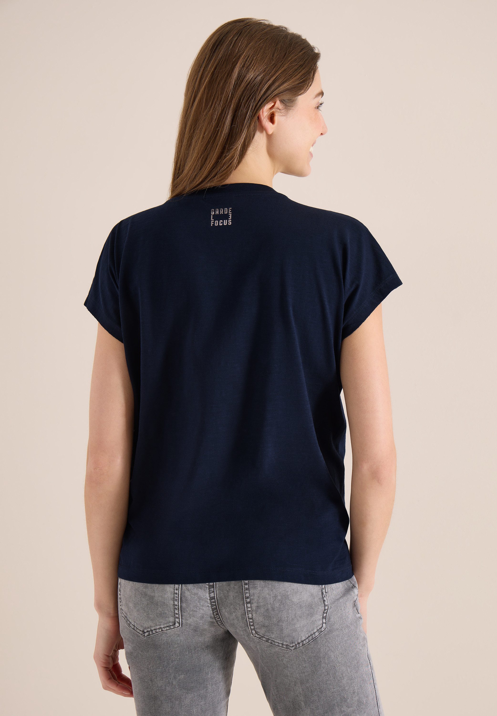 CECIL Print-Shirt mit Flammgarn günstig online kaufen