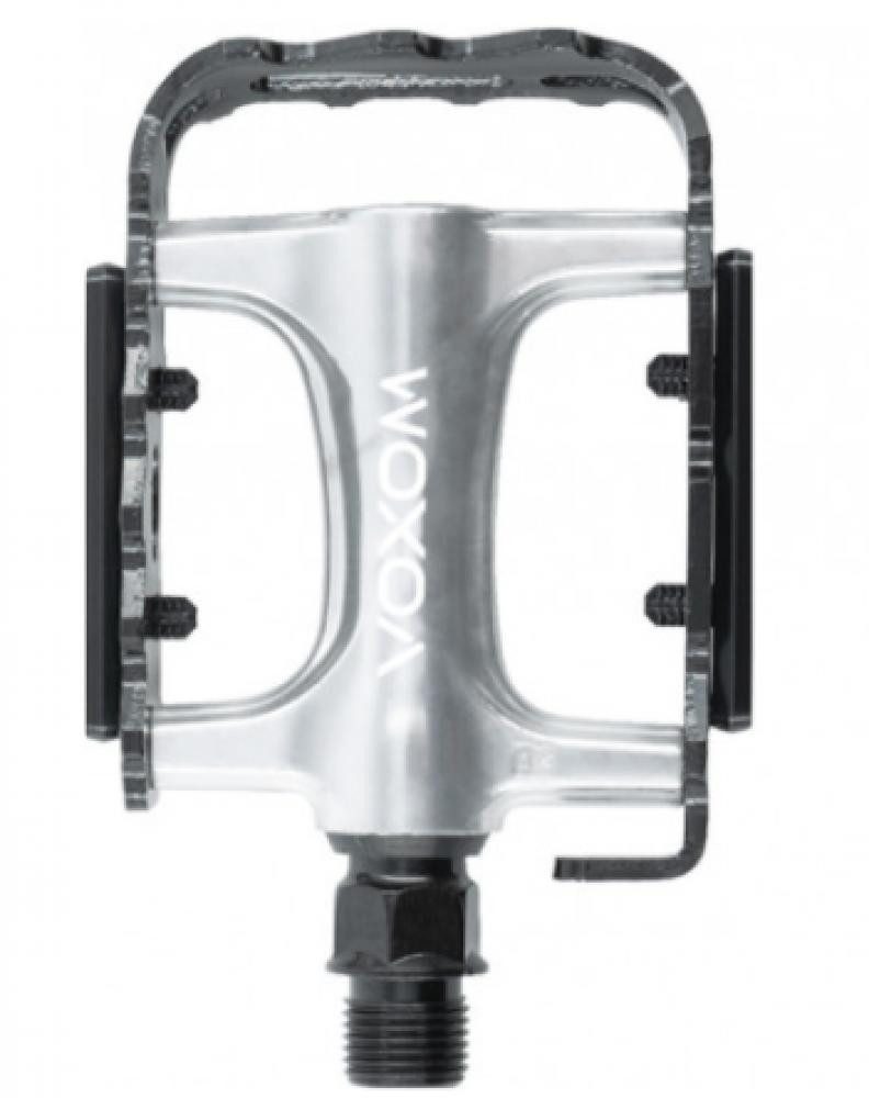 Voxom Plattformpedale Voxom Pedal Touring Pe22 schwarz Aluminium-Körper Gleitlager