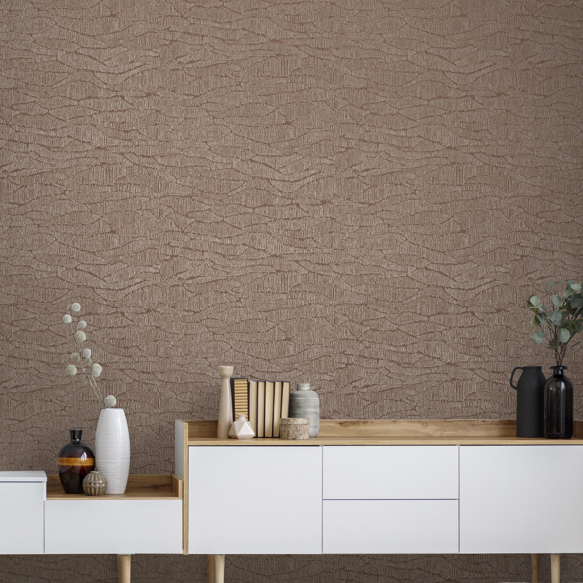 Superfresco Easy Vliestapete Thya Glamour, geprägt, Motiv, (1 St), Design Tapeten