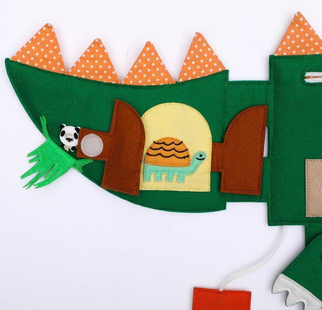 Buddy Travel Krokodil Lernspielzeug Jolly Designs
