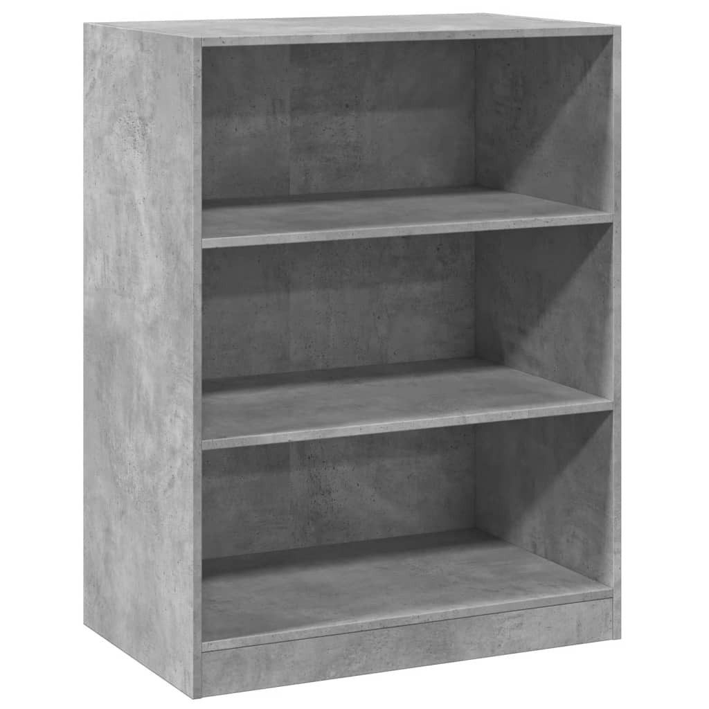 vidaXL Kleiderständer Kleiderschrank Betongrau 77x48x102 cm günstig online kaufen