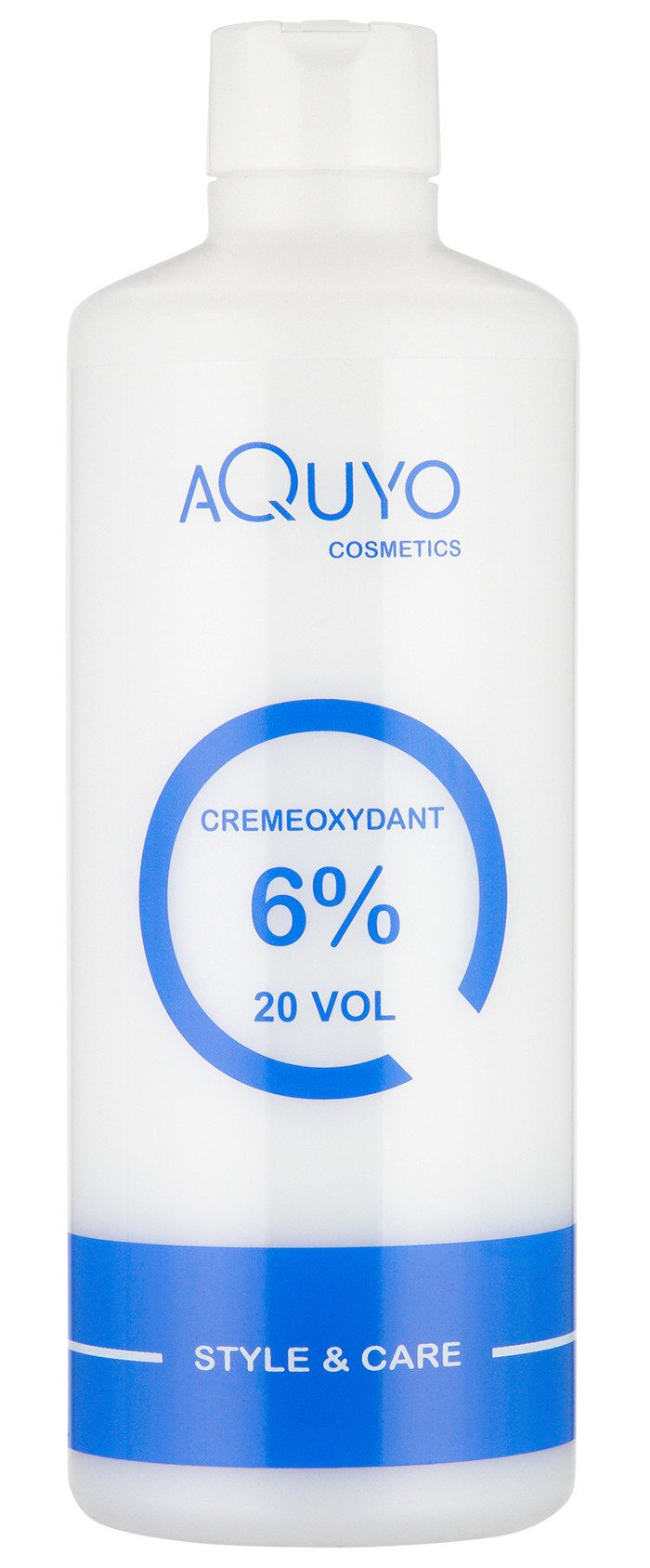 AQUYO Cosmetics Haarfarbe Creme Oxydant 6% Entwickler für Haarfärbung, Haartönung, Blondierung