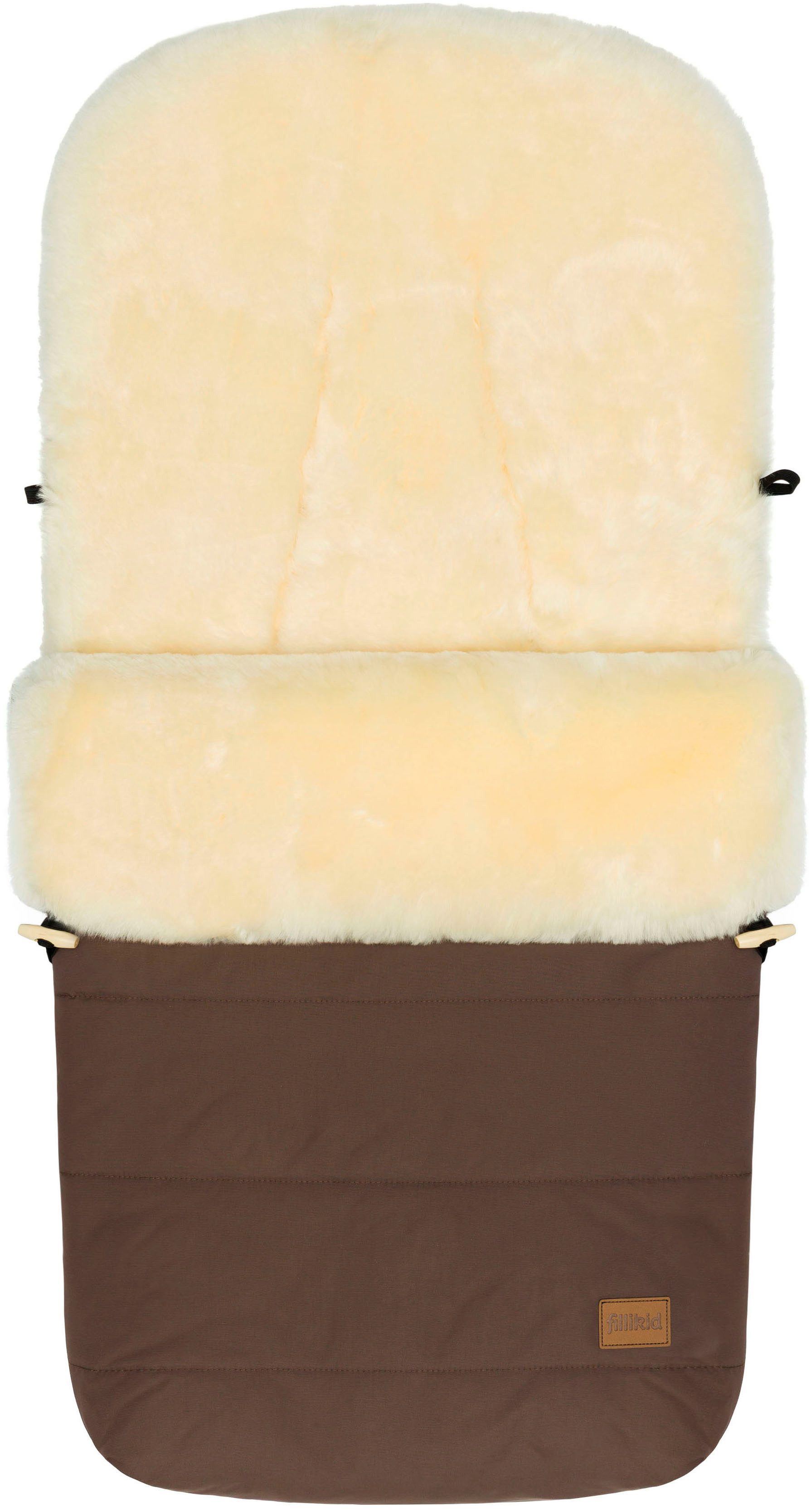 Fillikid Fußsack Bernina Lammfell, Winterfußsack