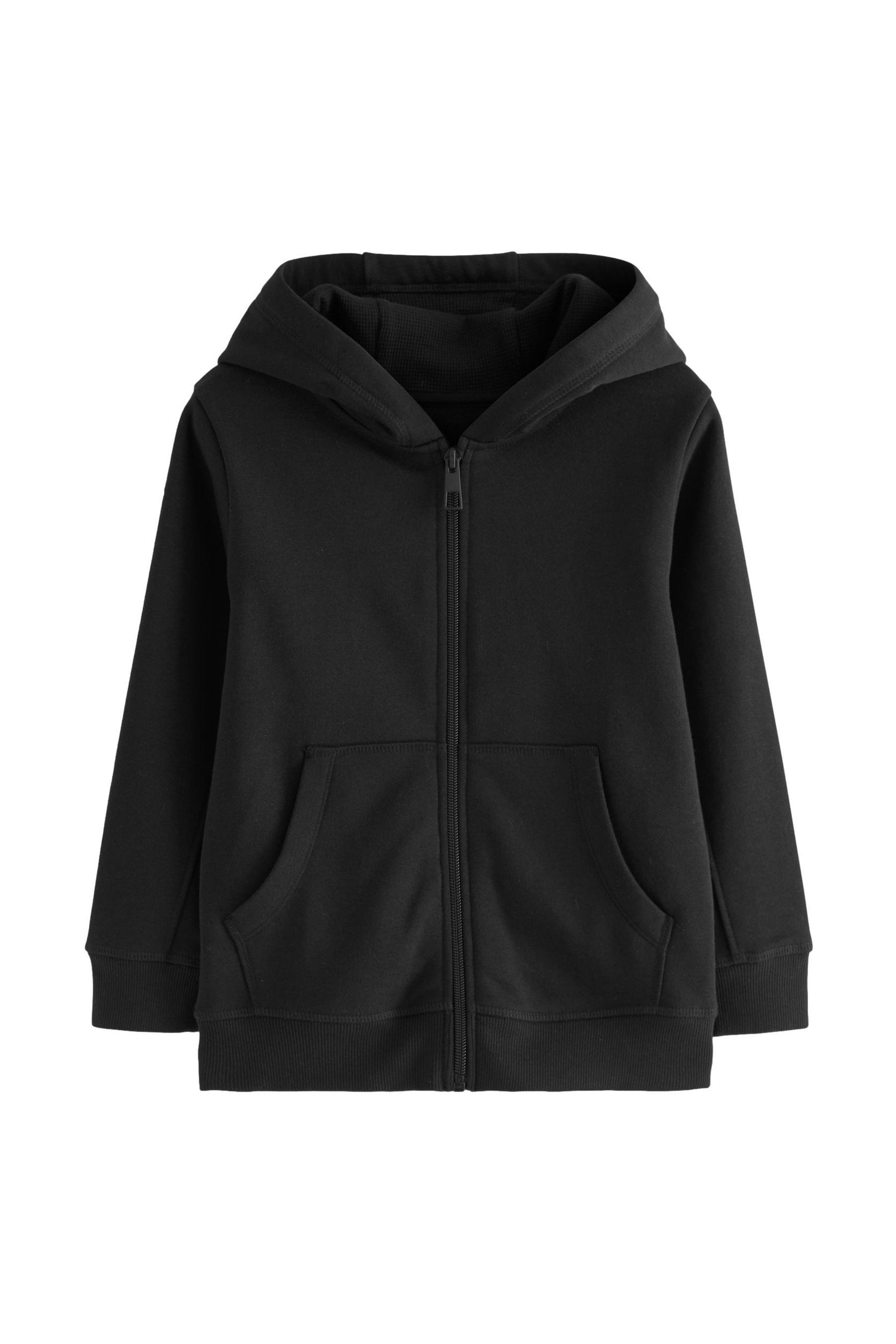 Next Hoodie Basic-Kapuzenjacke mit Reißverschluss (1-tlg)