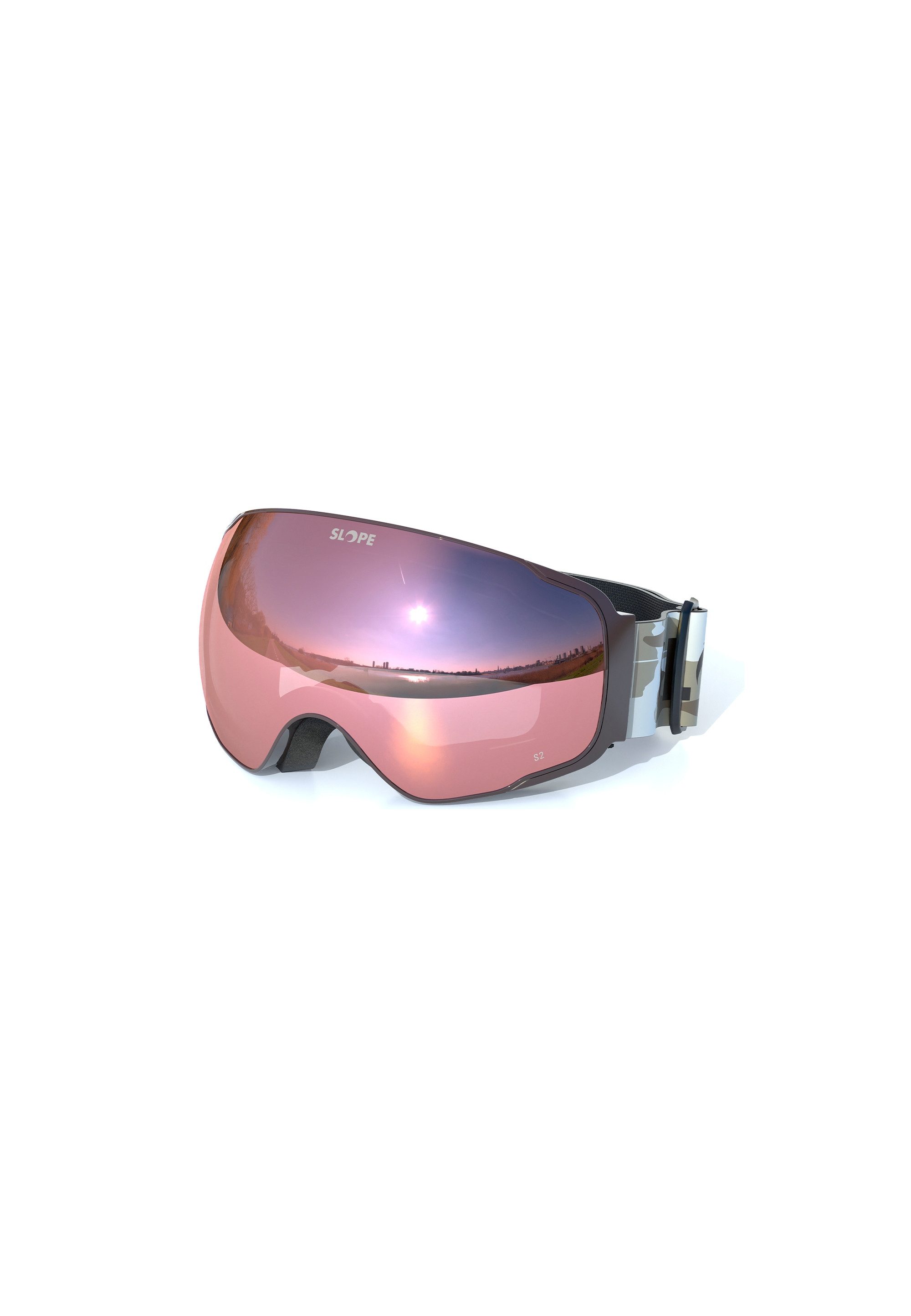 SLOPE Skibrille Sarenne, für Wintersport an bewölkten Tagen