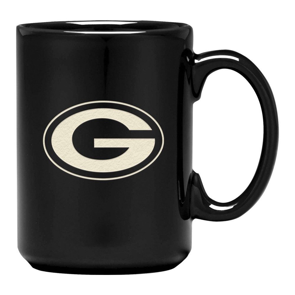 Green Bay Packers Becher Green Bay Packers Laser Etched Sand Curved Mug, Keramik