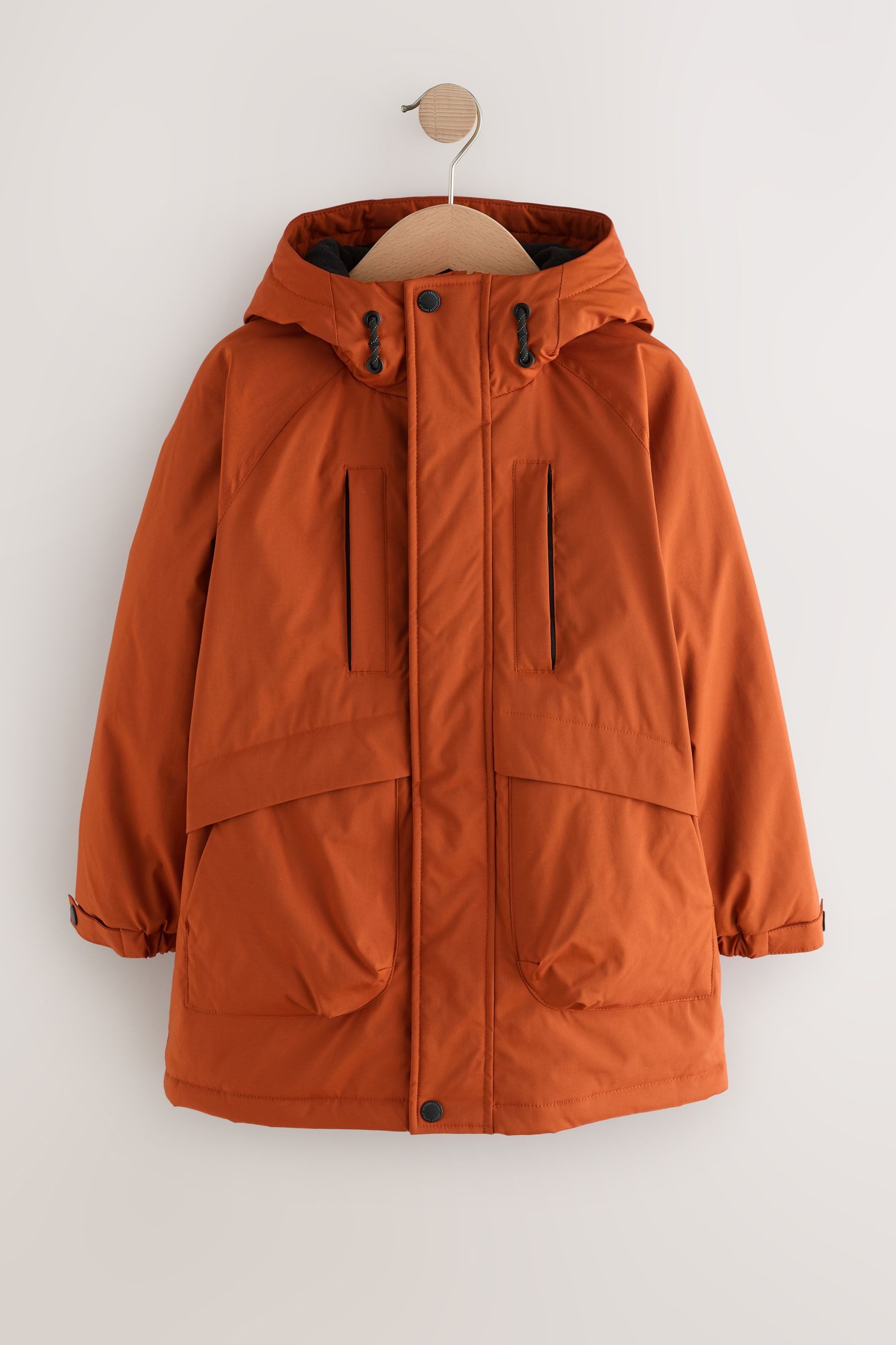 Next Parka Wasserabweisender Parka mit Fleece-Futter (1-St)