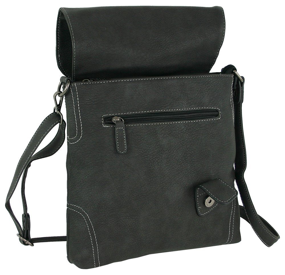 J JONES JENNIFER JONES Schultertasche - Damen Umhängetasche mit Überschlag günstig online kaufen