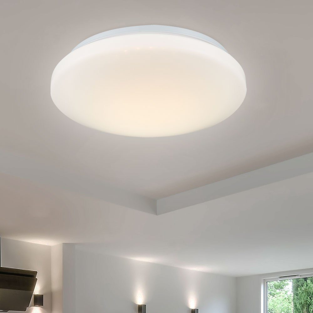 GLOBO LIGHTING LED Deckenleuchte, LED-Leuchtmittel fest verbaut, Warmweiß, Deckenleuchte Lampe Schlafzimmerleuchte Küchenlampe
