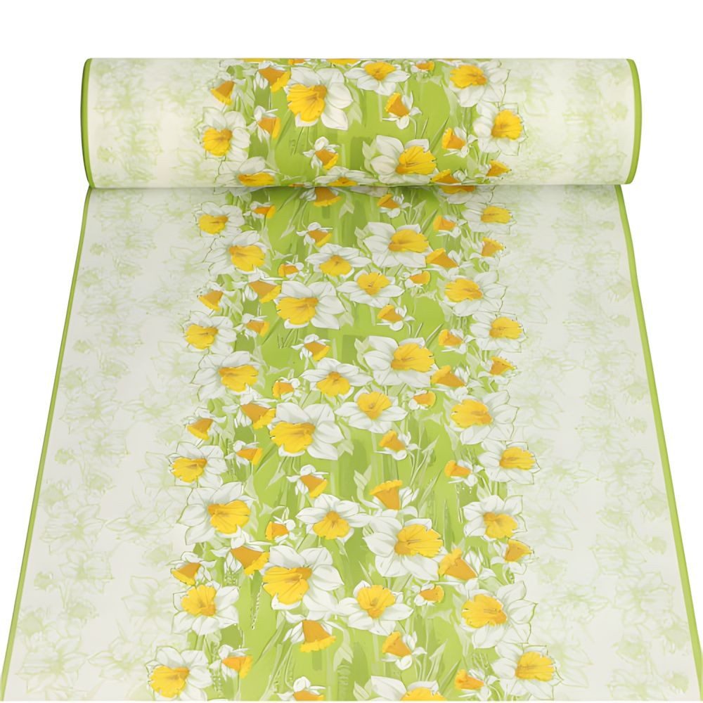 PAPSTAR Tischläufer Tischläufer, stoffähnlich, Airlaid 24 m x 40 cm Narciso 6 Stk