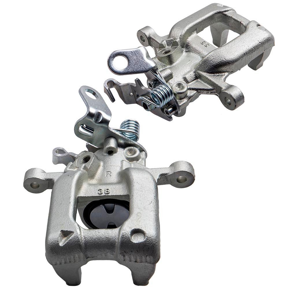 maXpeedingrods Bremsscheibe, 2x Bremssattel Hinten L+R For Skoda Octavia Superb Yeti PR-1KS 1KT