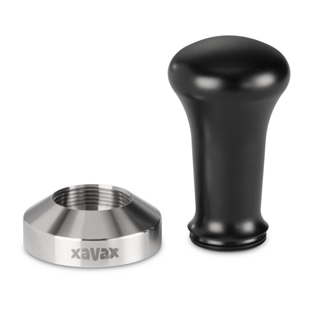 Xavax Tamper Xavax Tamping-Set schwarz für perfekten Kaffee.