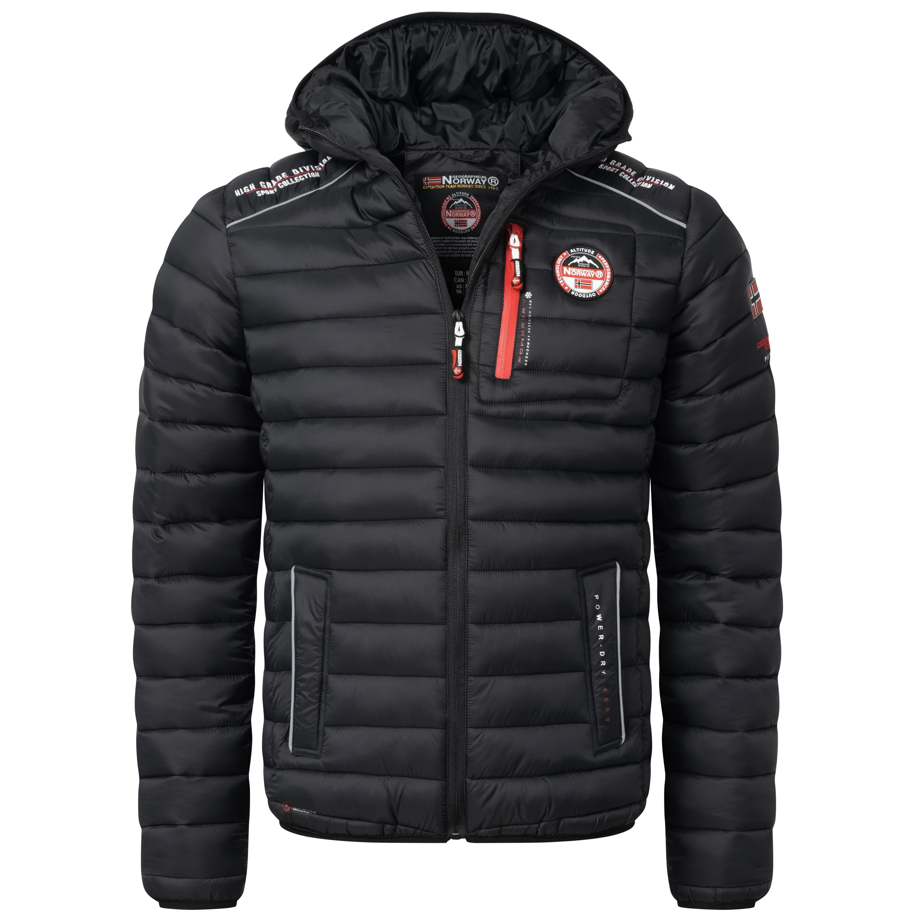 Parka warme Designer Herren Winter Stepp Jacke Outdoorjacke BRAV