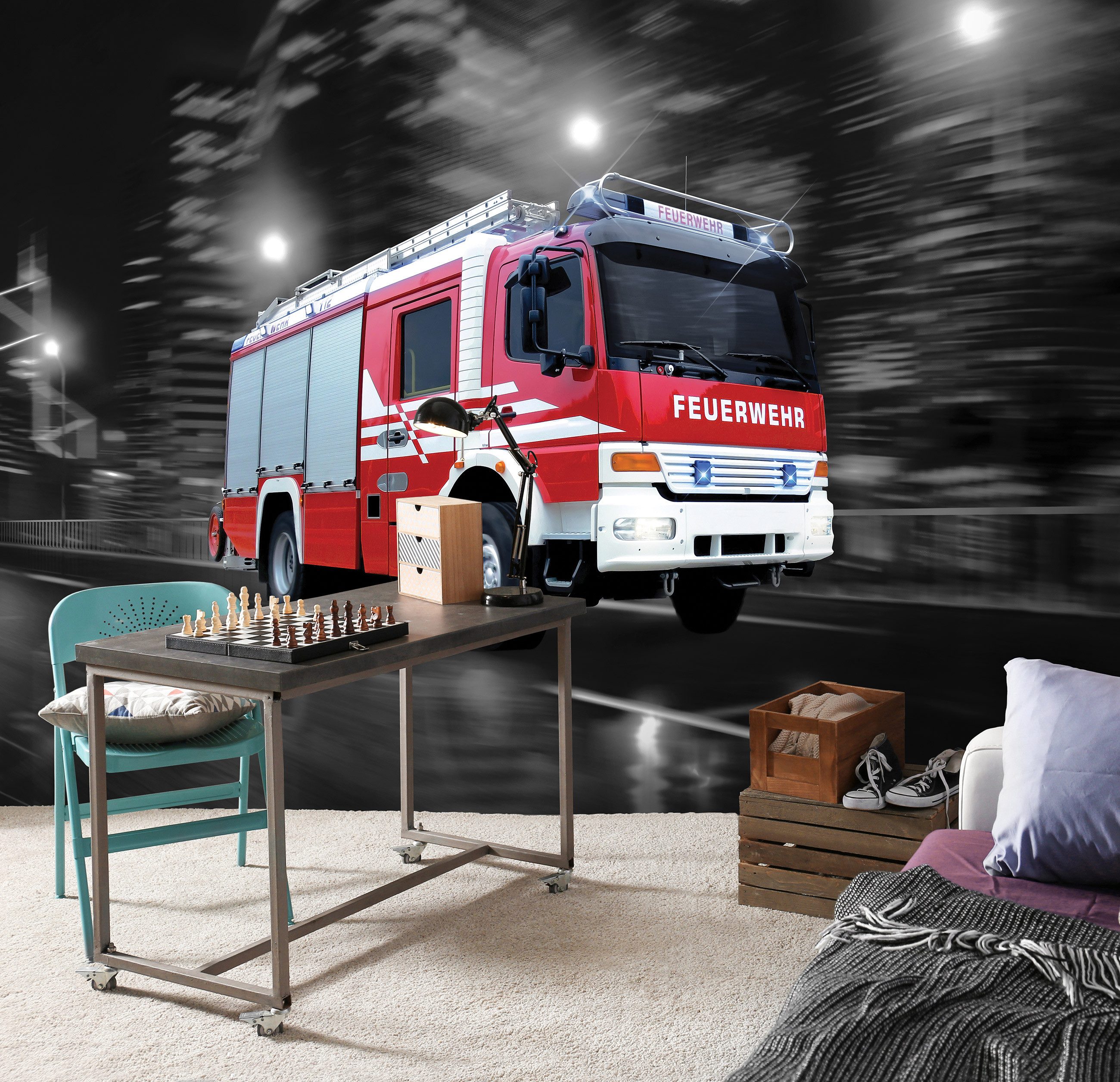 Wallarena Fototapete 254X184 cm - Papier Tapete Wohnzimmer Schlafzimmer, Gl günstig online kaufen