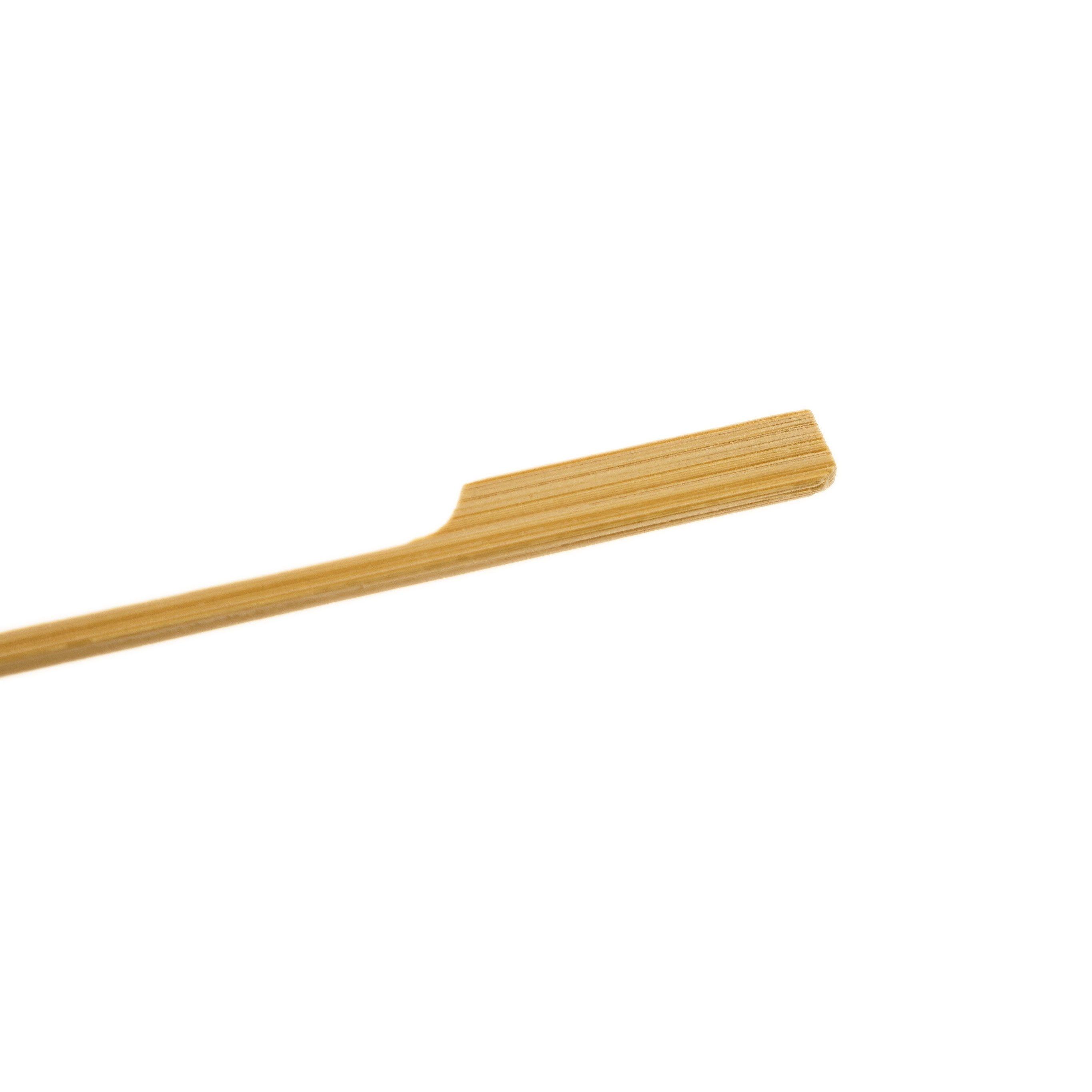 Almina Einwegbesteck-Set Rührstäbchen aus Bambus für Buffet & Küche, 100 Stück - 14 cm (100-tlg), Bambus – Bild 5 von 5