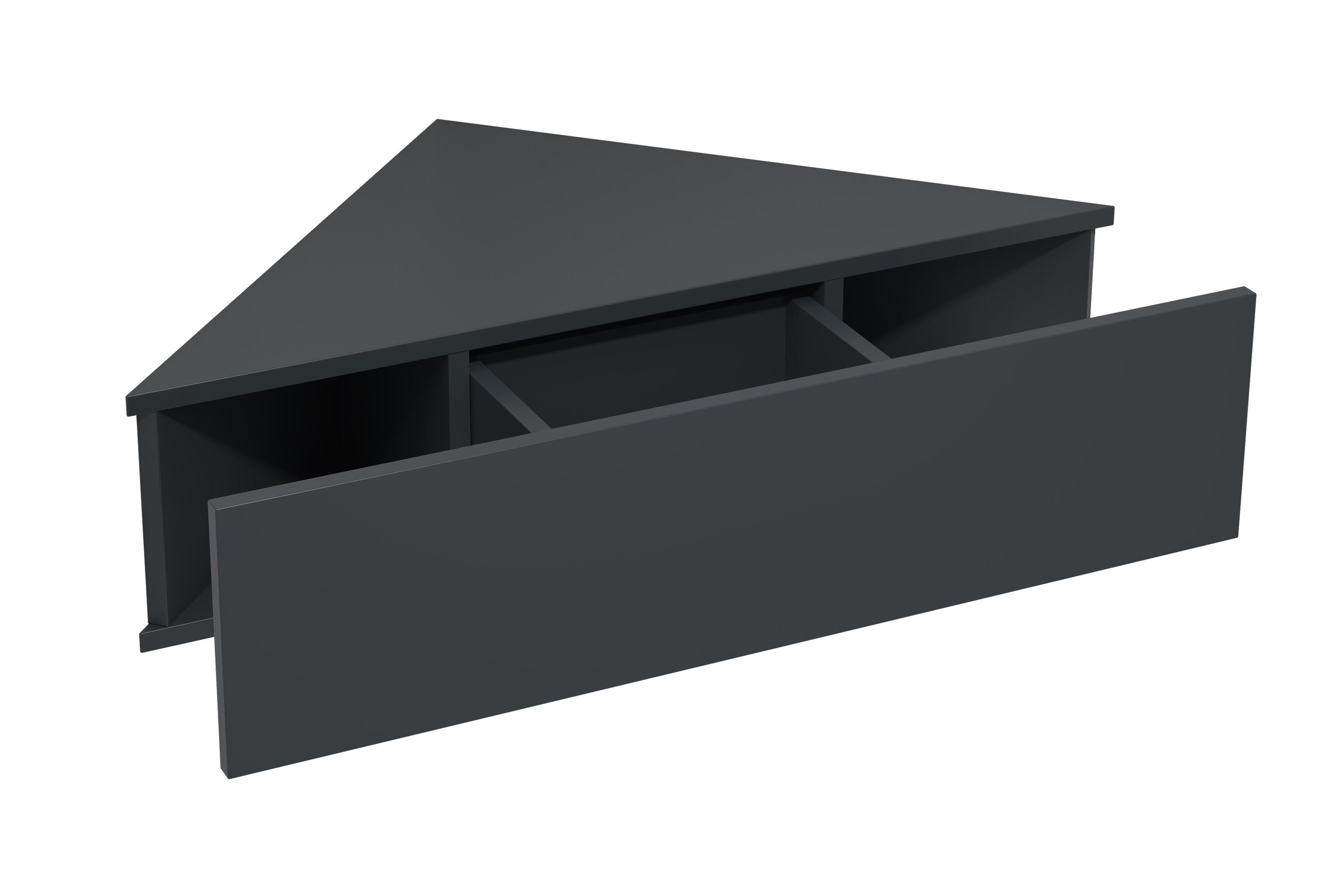 VCM Nachttisch Holz Wandschublade Eckregal Nachttisch Usal S günstig online kaufen